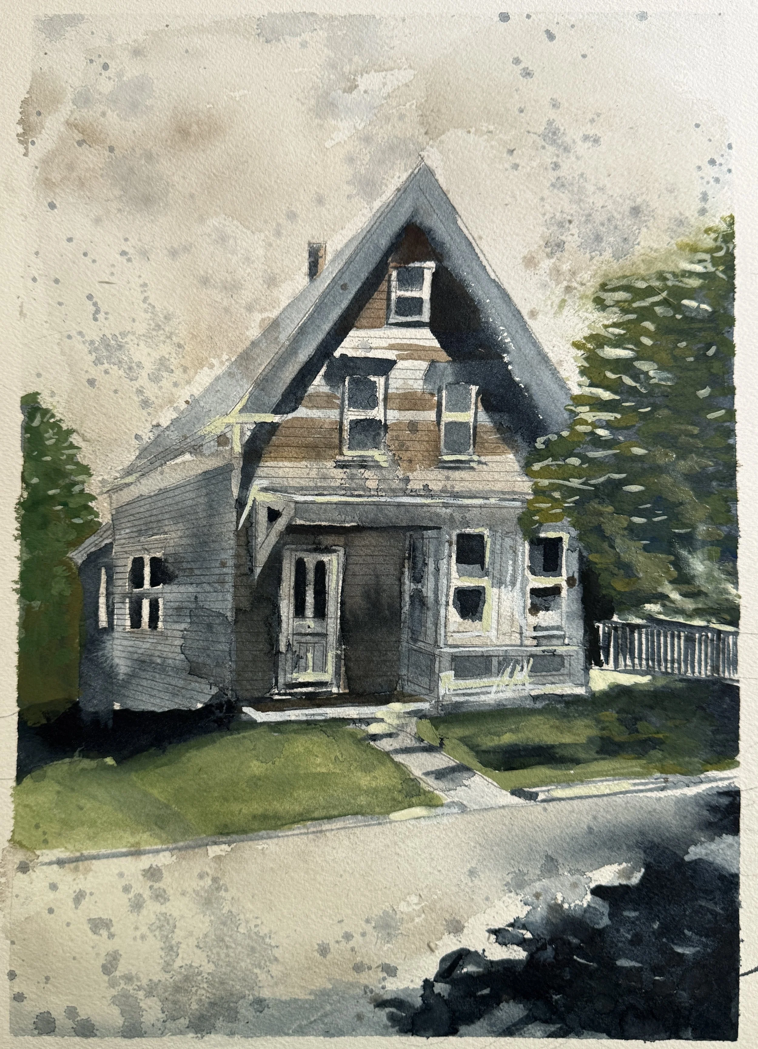 Provincetown House | Watercolor