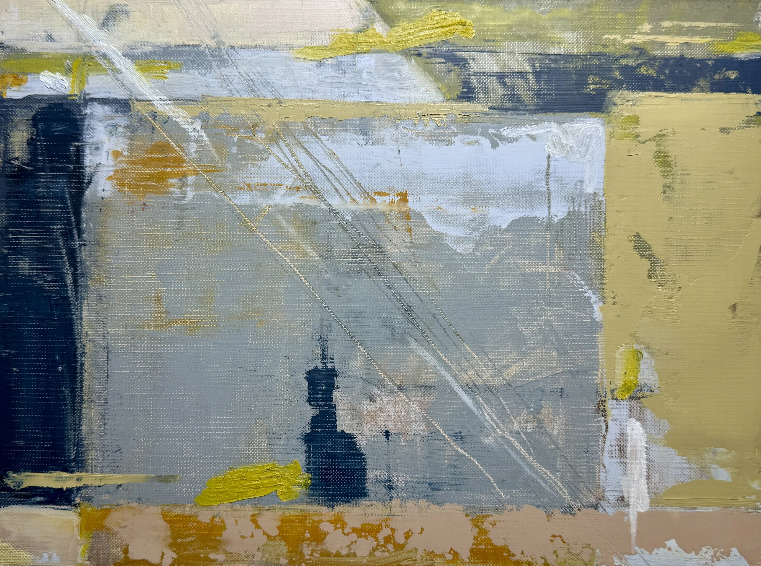 Field Study | Oil on Paper