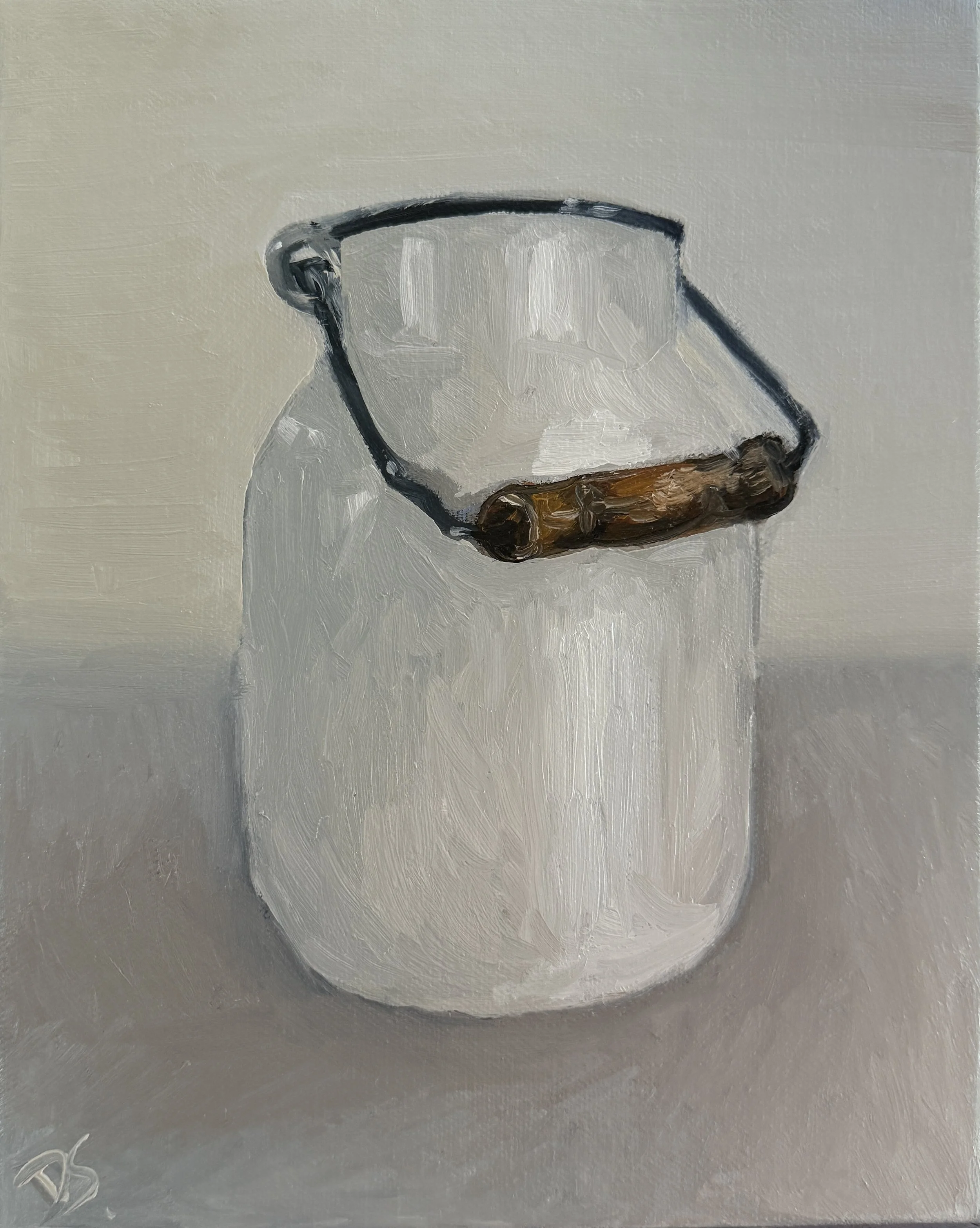 Milk Bucket - Oil - Sold