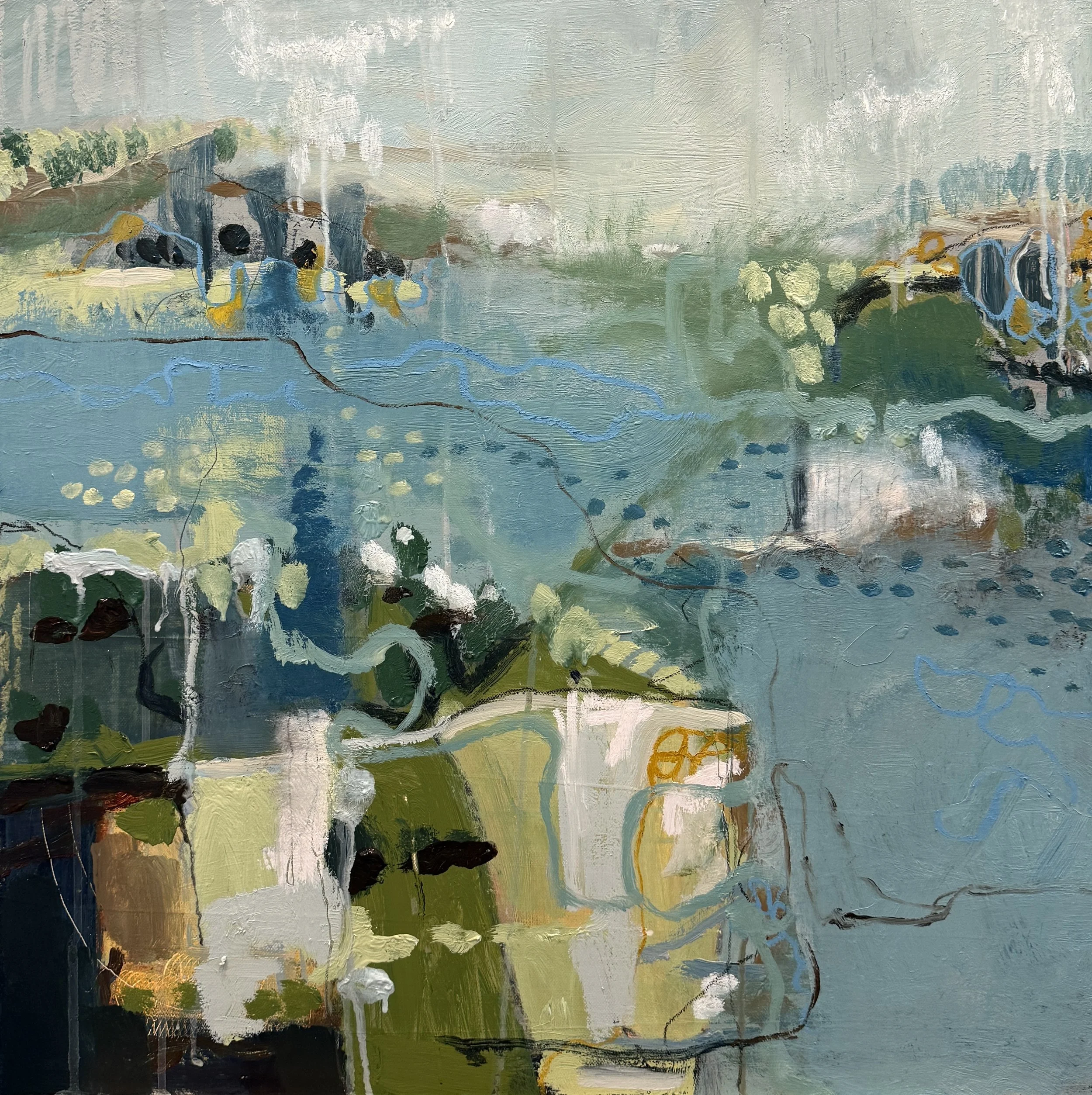 Inlet | Acrylic on Canvas