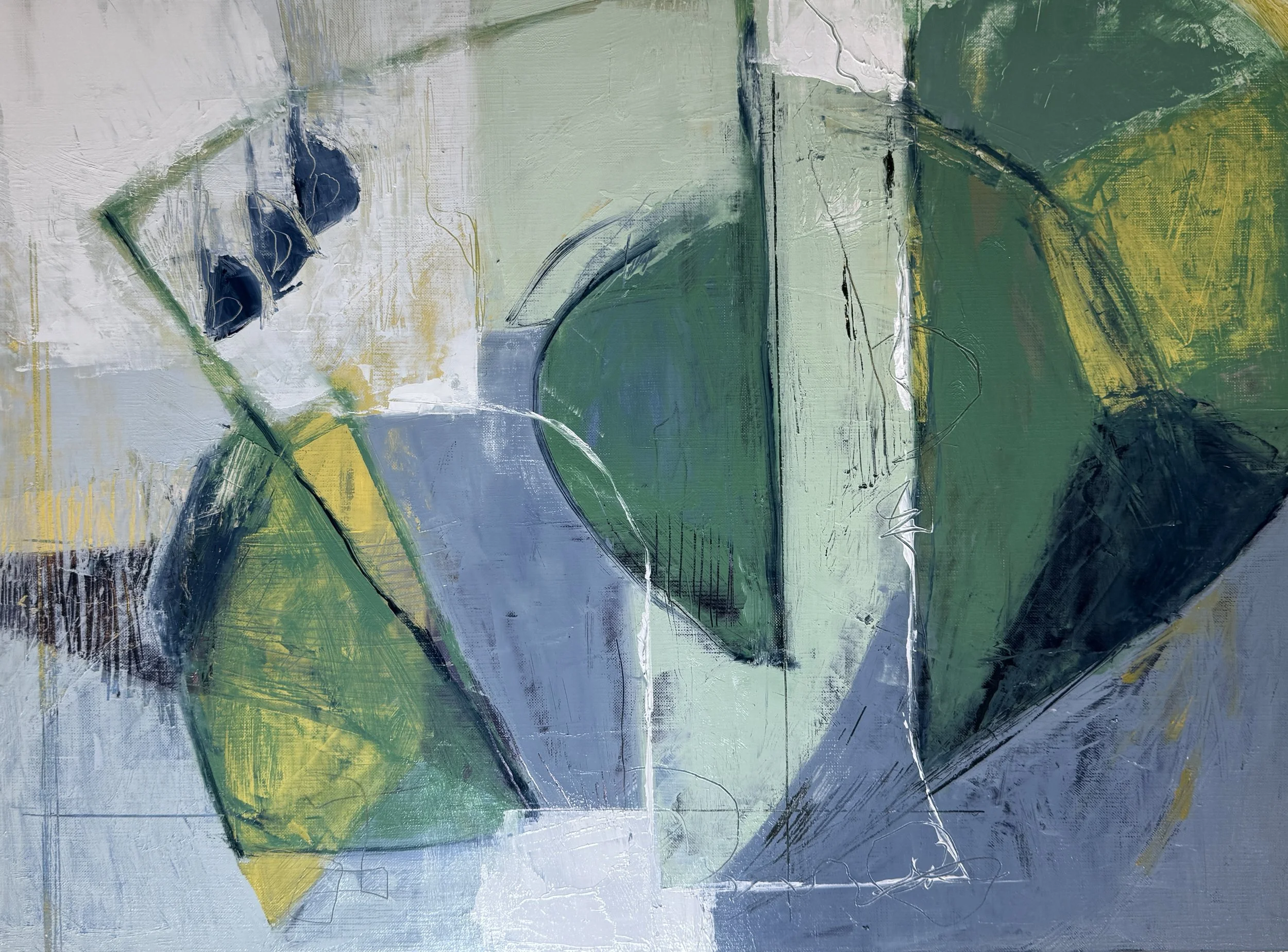 Full Deck | Oil on Paper