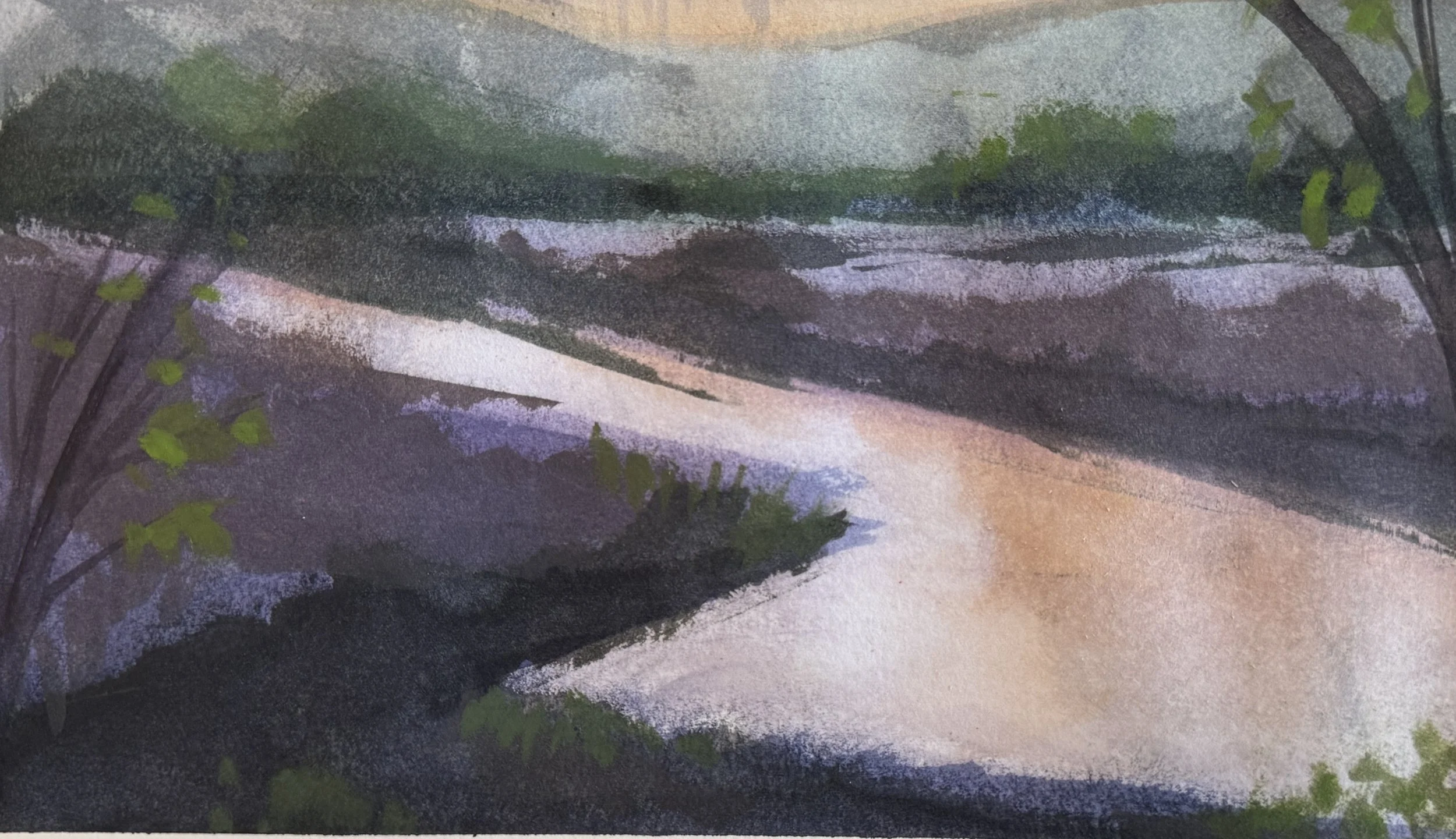 Vanderburgh Cove | Watercolor 