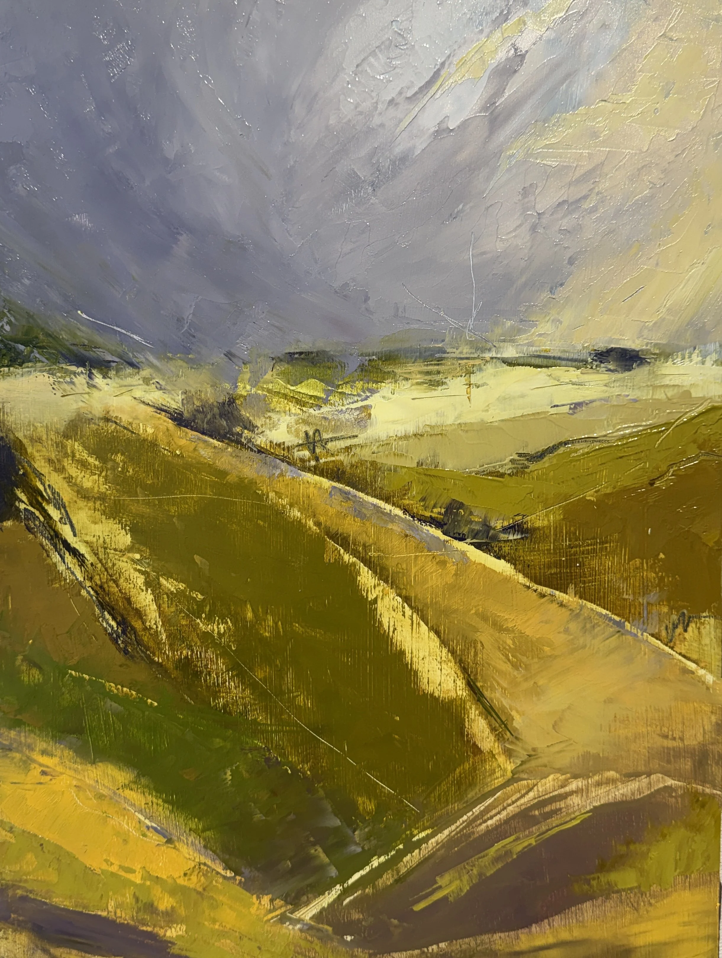 Summer Field | Oil on Board