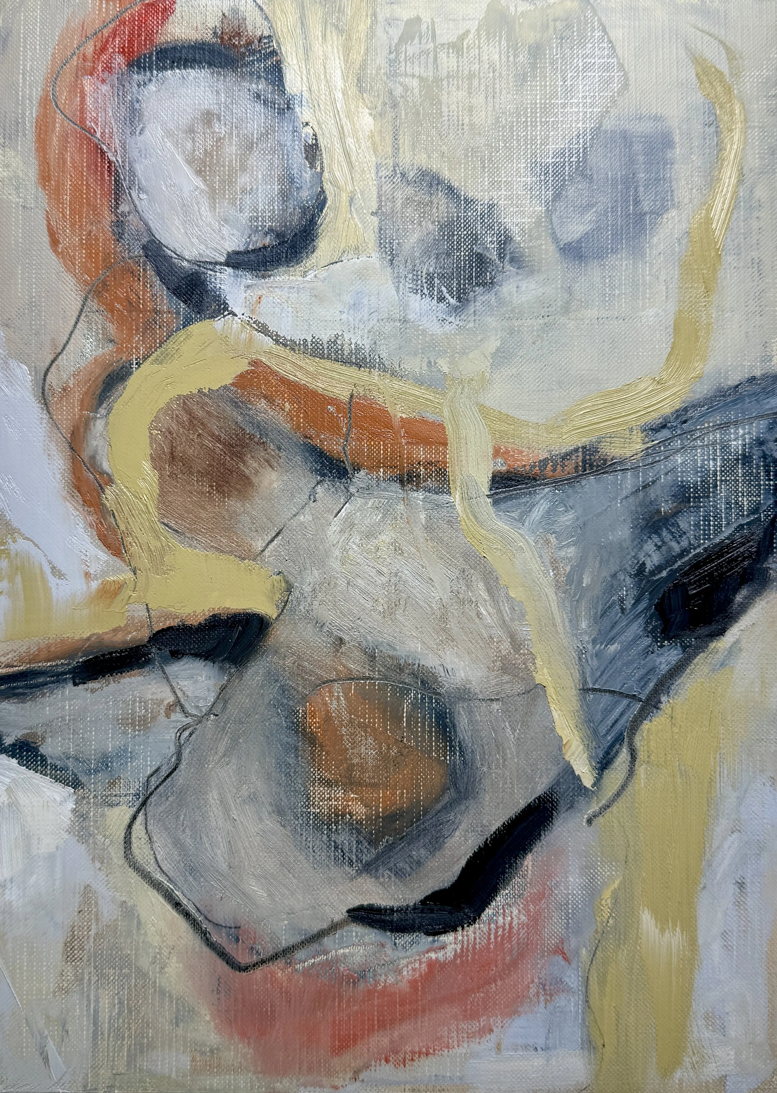 Eggs for Breakfast | Oil on Paper
