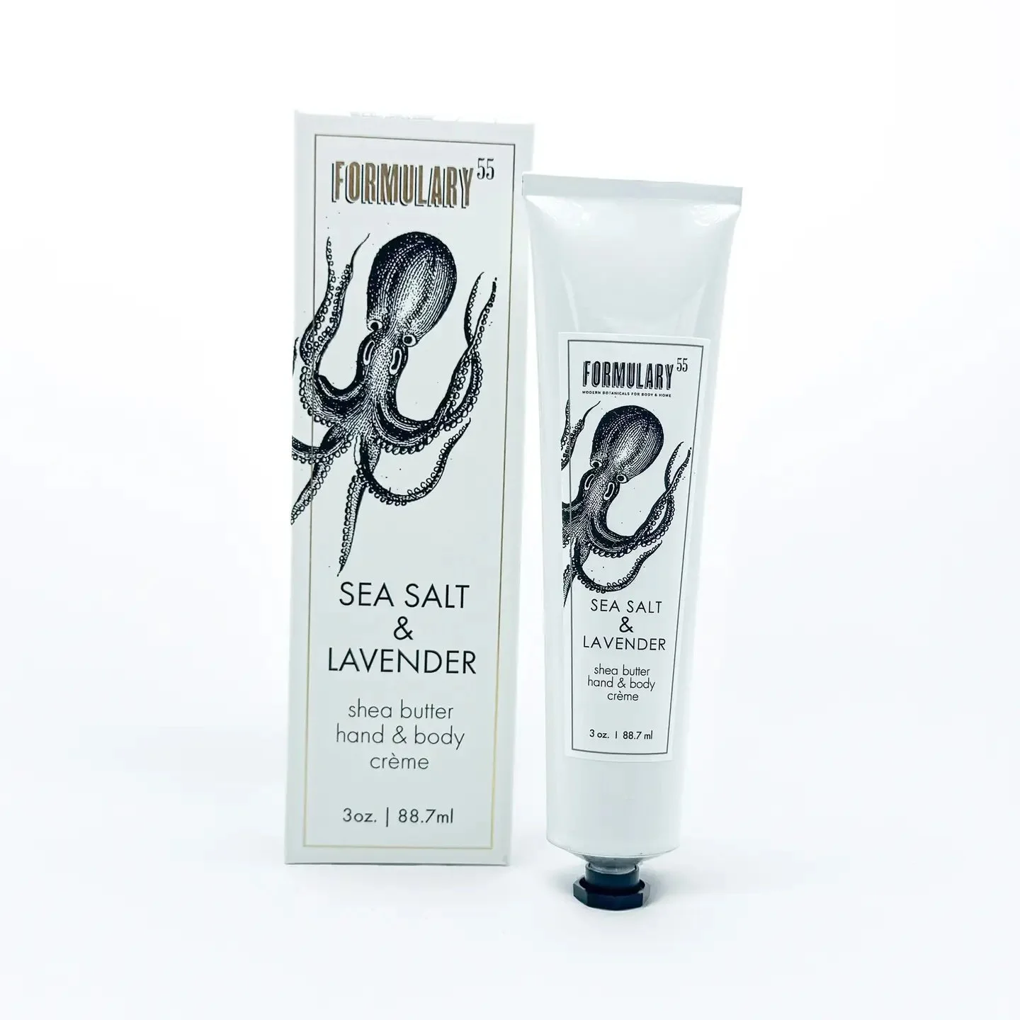 Formulary 55 Sea Salt & Lavender - Shea Butter Hand & Body Creme Tube