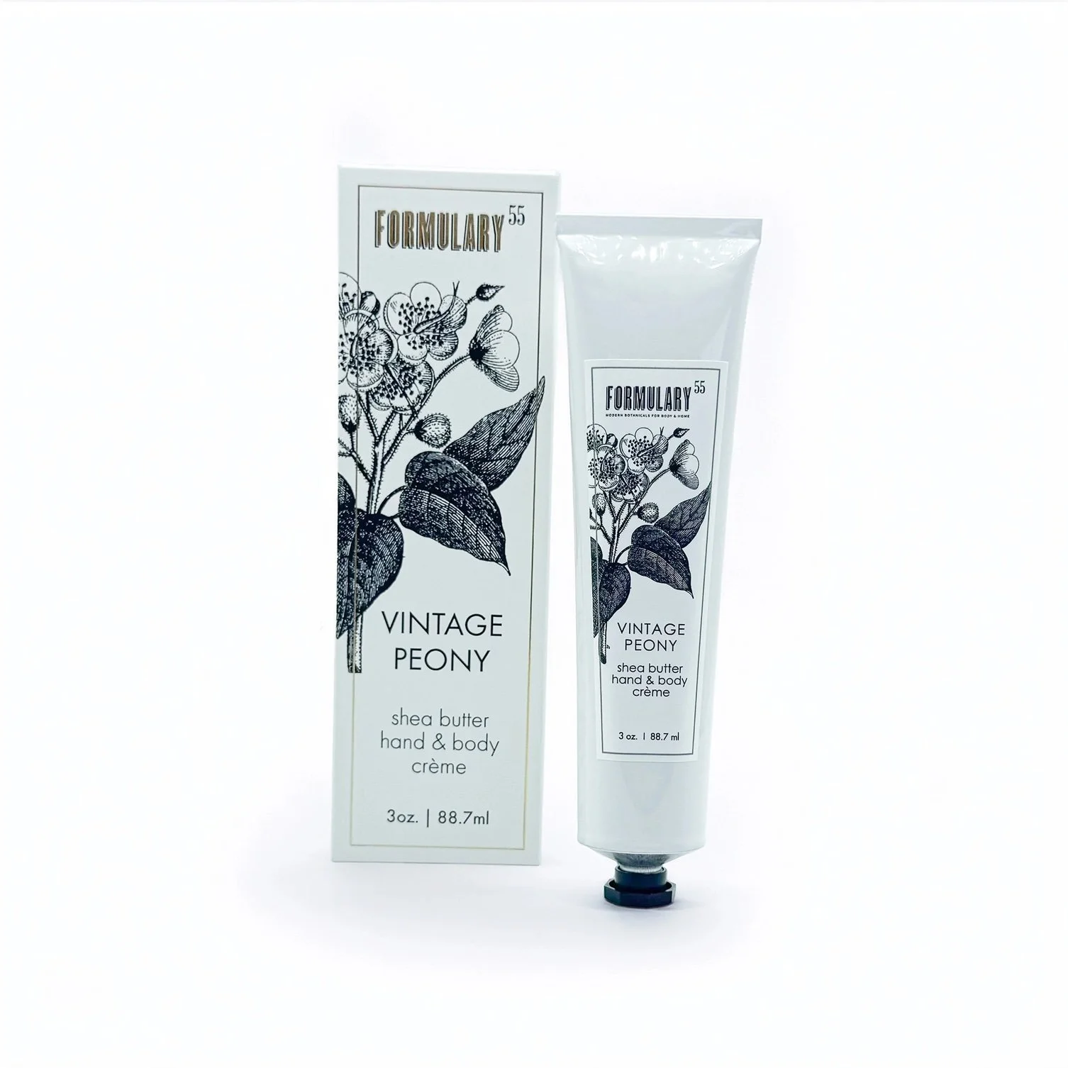 Formulary 55 Vintage Peony - Shea Butter Hand and Body Creme Tube