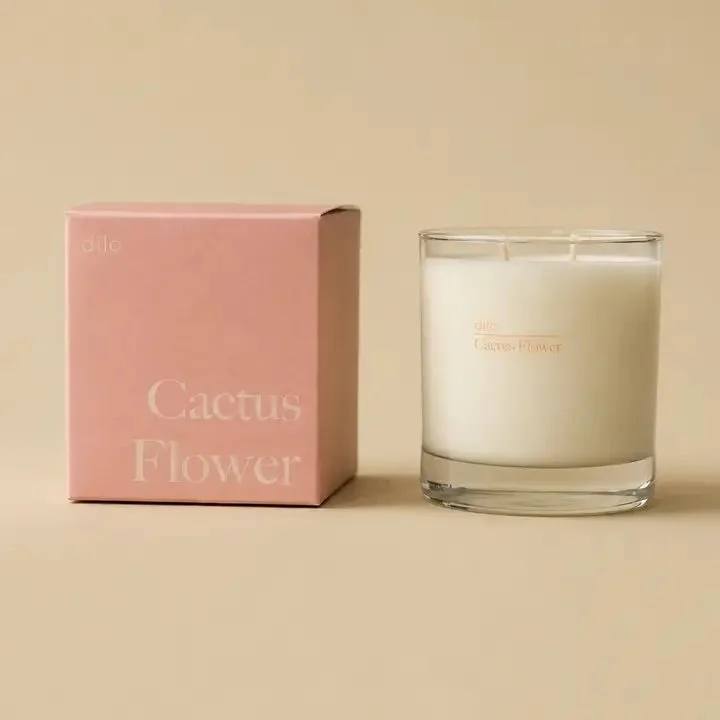 dilo. Cactus Flower Candle