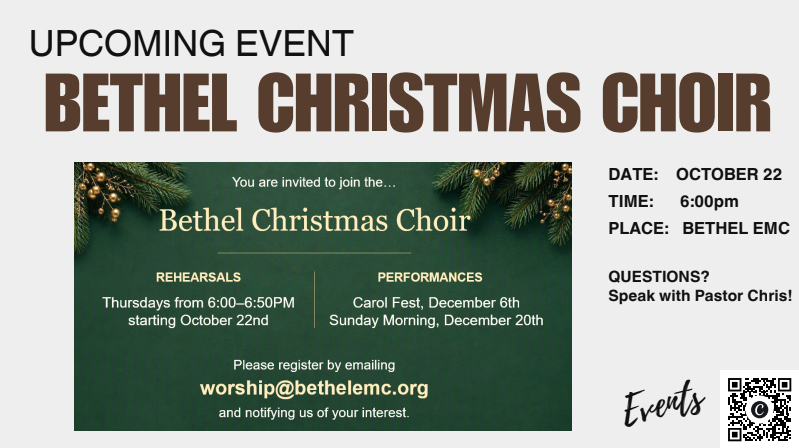 Bethel Christmas Choir