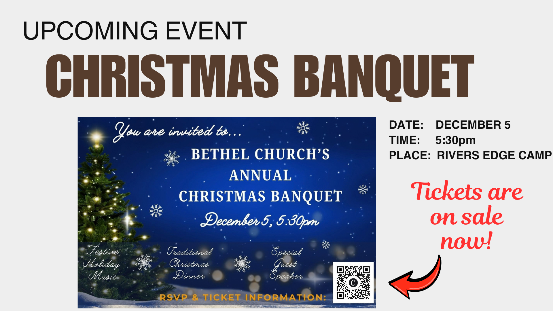 Bethel's Annual Christmas Banquet