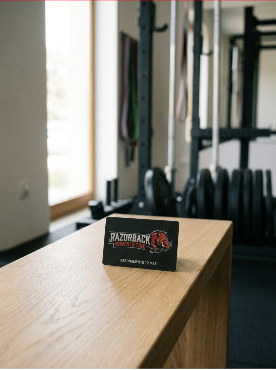 Abbonamento 12 mesi Razorback Powerlifting