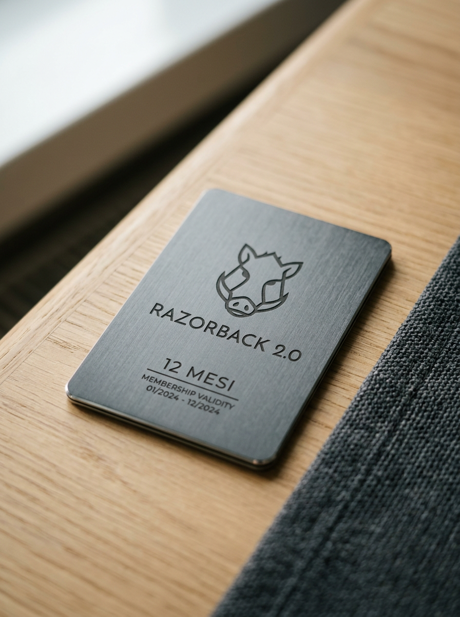 Abbonamento 12 mesi | Razorback 2.0