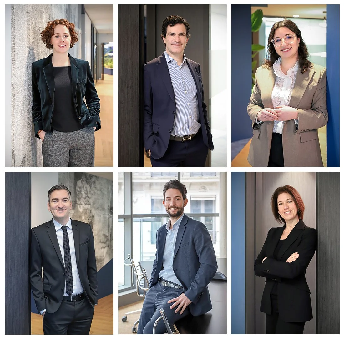 Portraits professionnels des collaborateurs d’un cabinet d’avocats à Lyon : avocats, juristes et équipe administrative dans leur environnement de travail