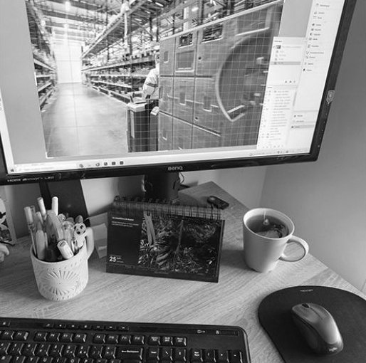Ordianteur de Céline Vautey pour faire son travail de post-production
