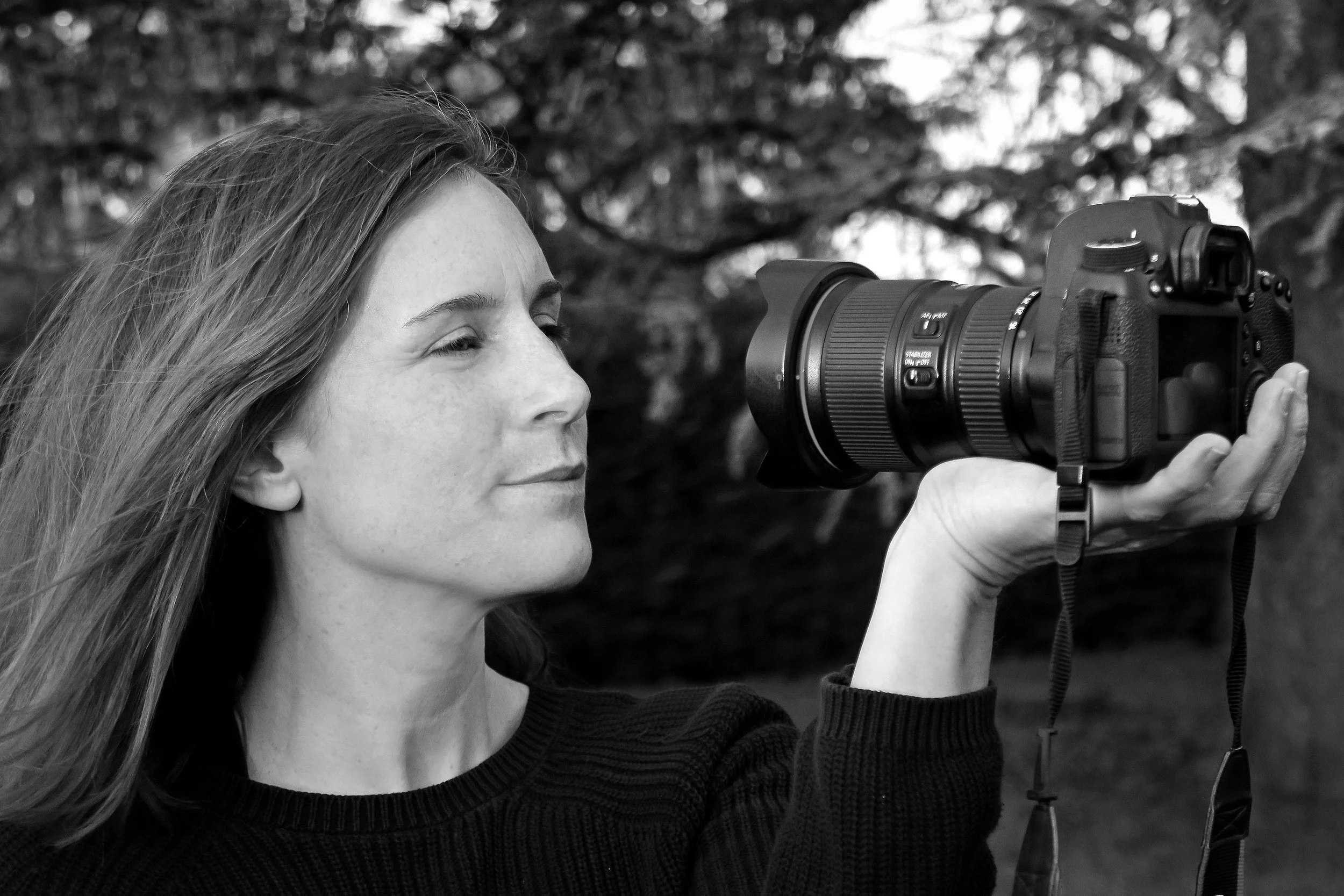 Autoportrait de Céline Vautey Photographe à Francheville