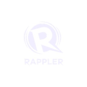 Rappler logo featuring a letter R inside a speech bubble with the word 'RAPPLER' below.