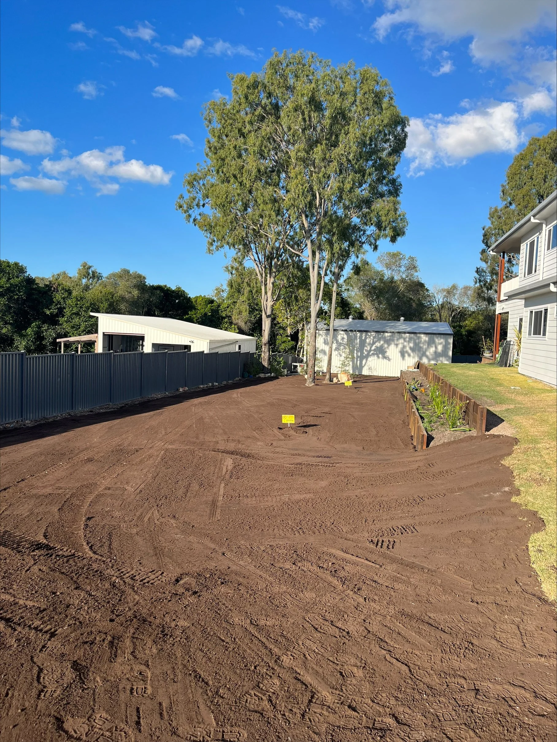 Site excavation preparation