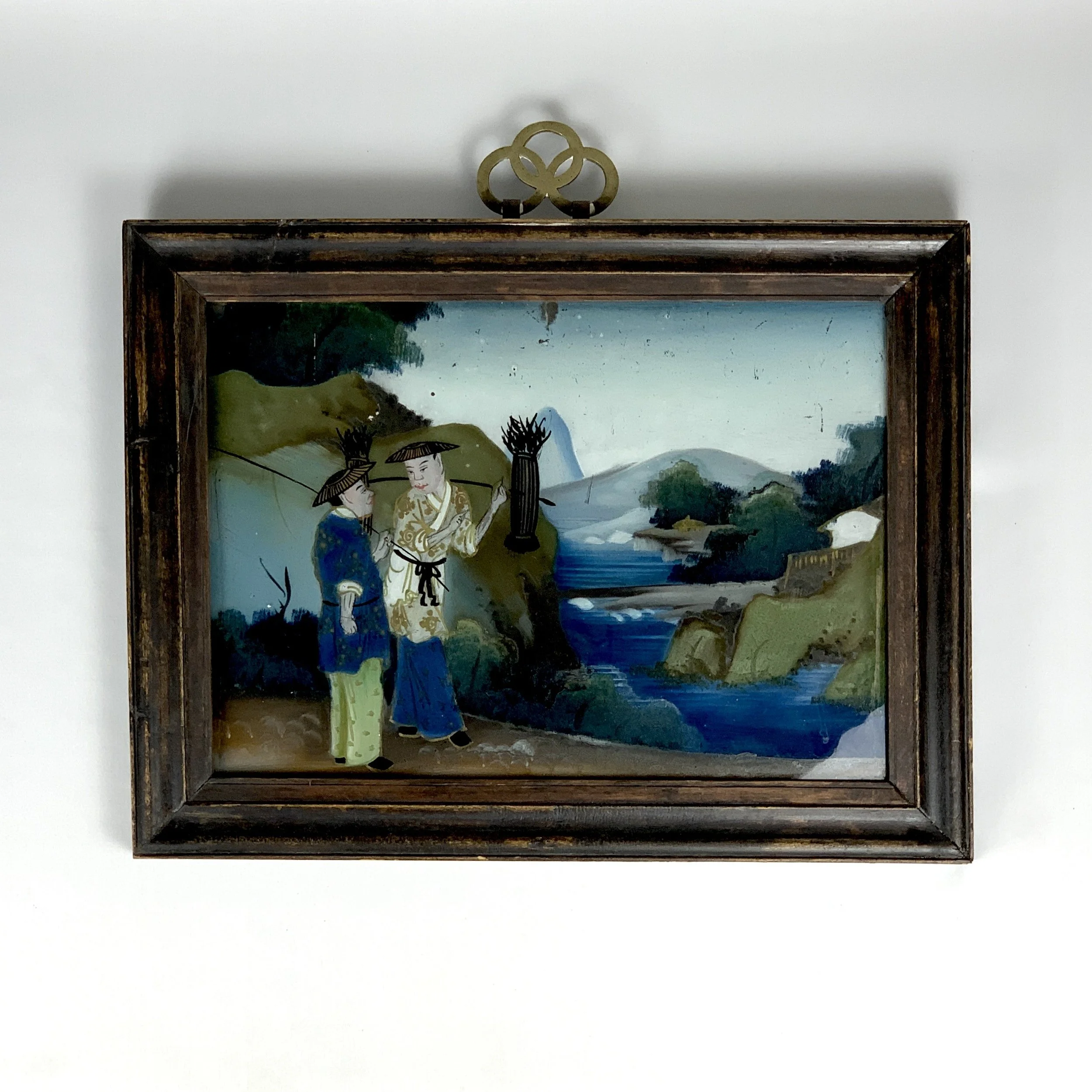 Reverse Painting on Glass