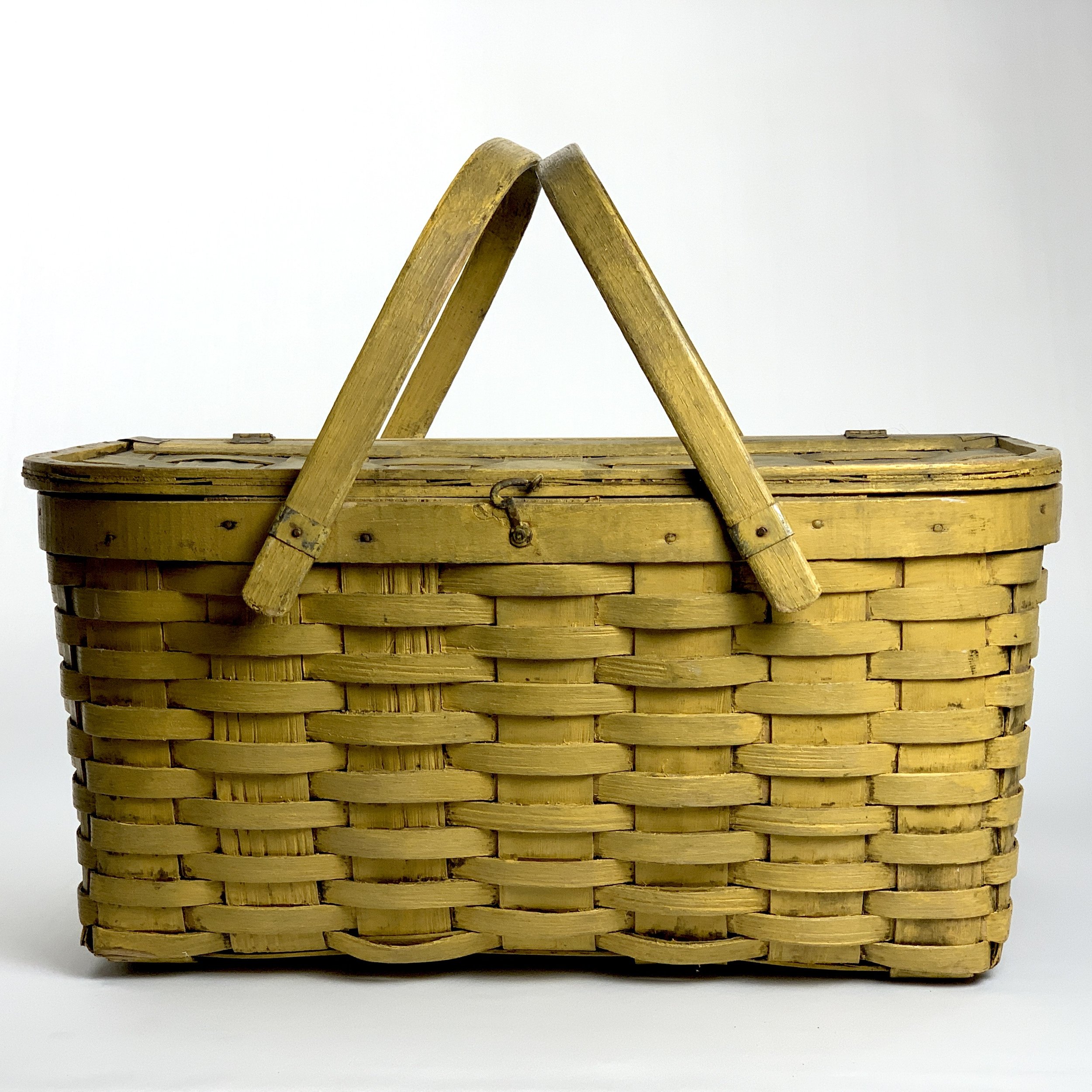 Yellow Picnic Basket