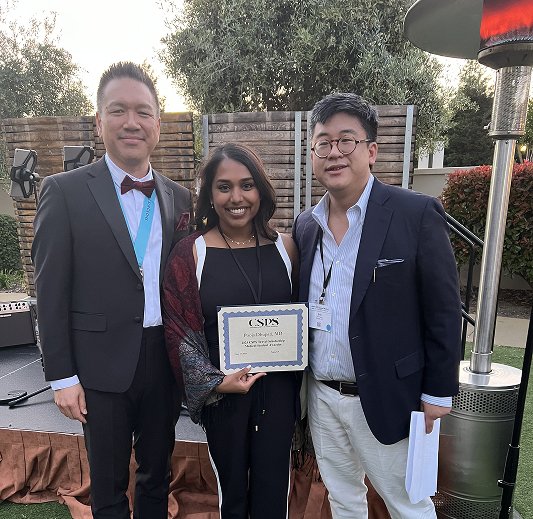 Award given during CSPS Gala at Annual Meeting
