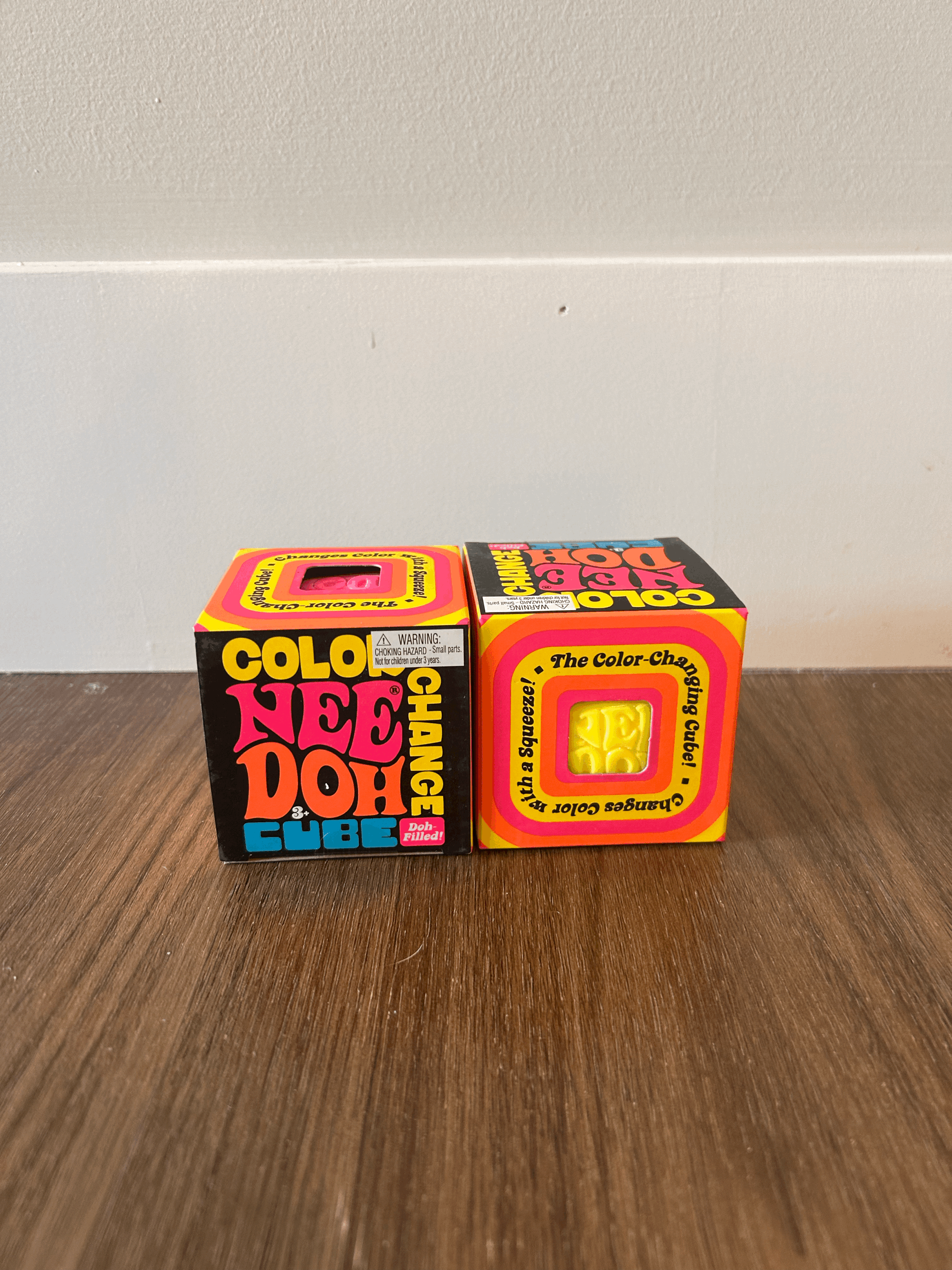 Needoh Color Change Cubes