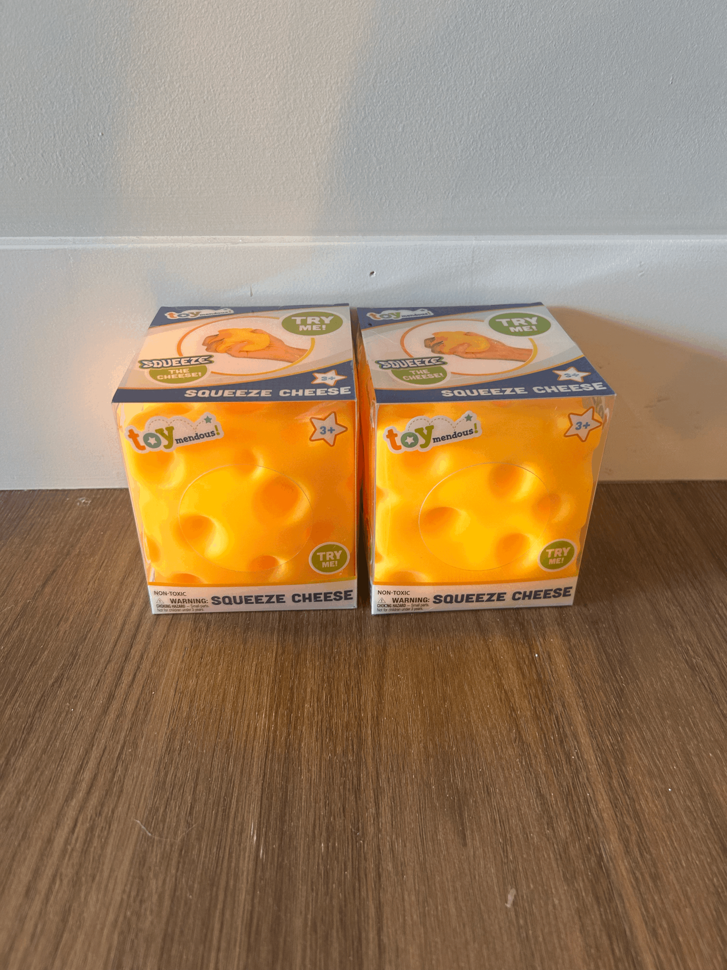 ToyMendous Squeeze Cheese