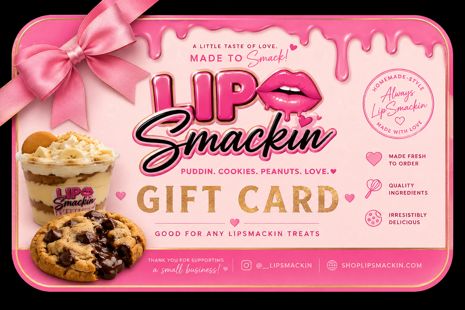LipSmackin Digital Gift Card