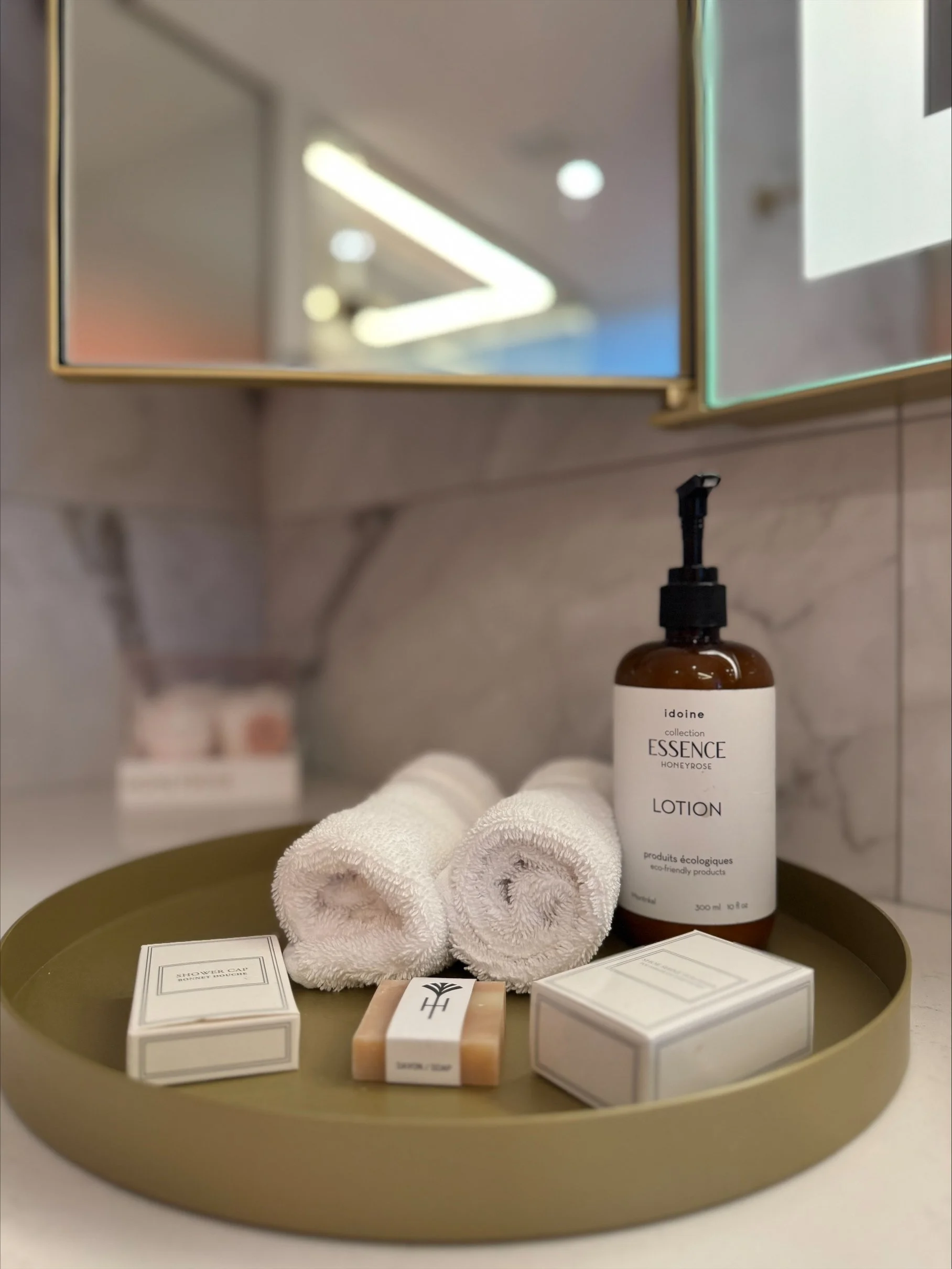 Amenity photography capturing the small details that help define the guest experience.