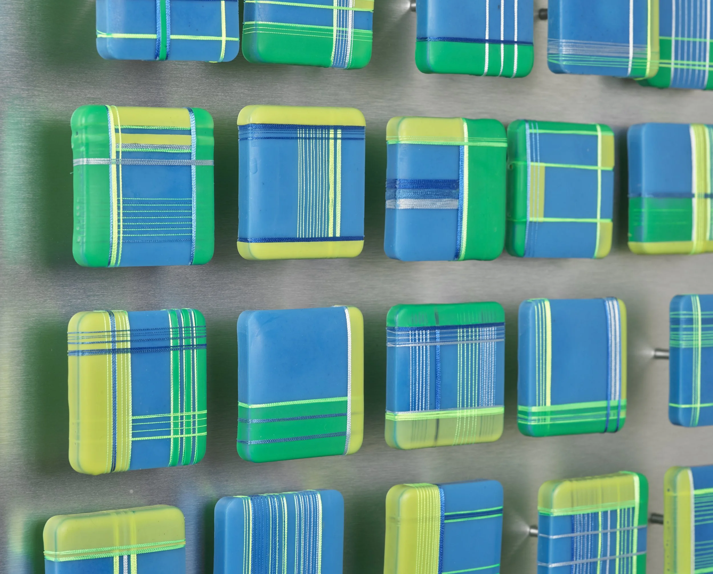 Detail view, 'Line Dance in Spring'