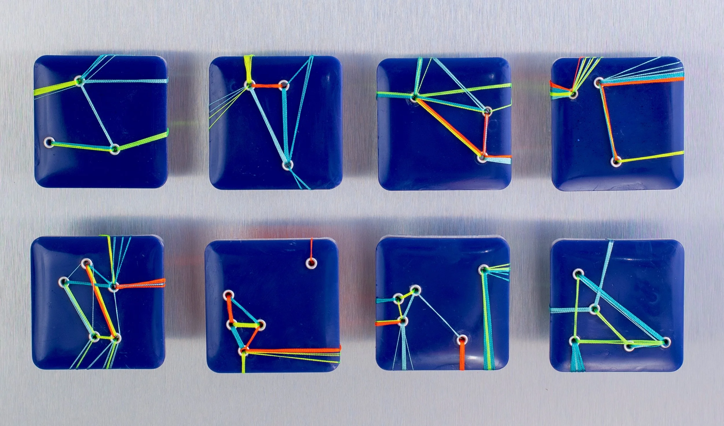 detail, 'Line Improvisation in Citrus'