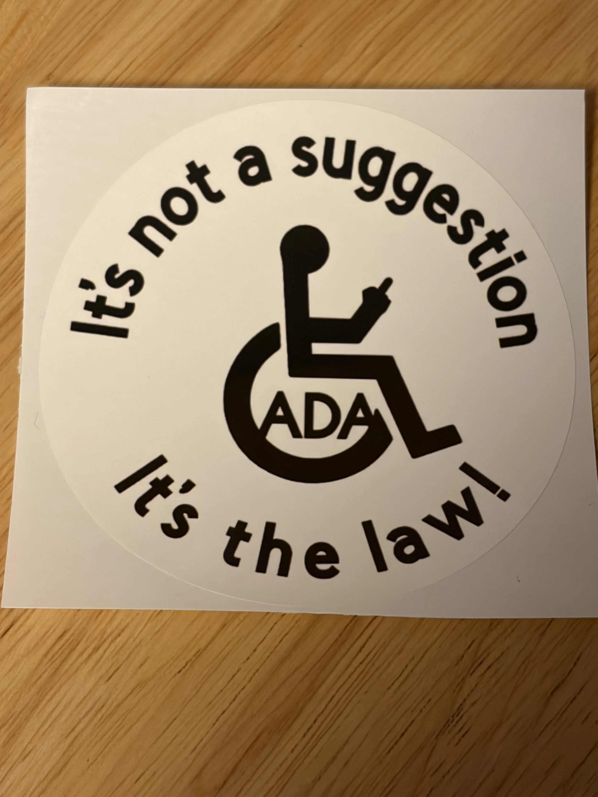 3" Advocacy Stickers