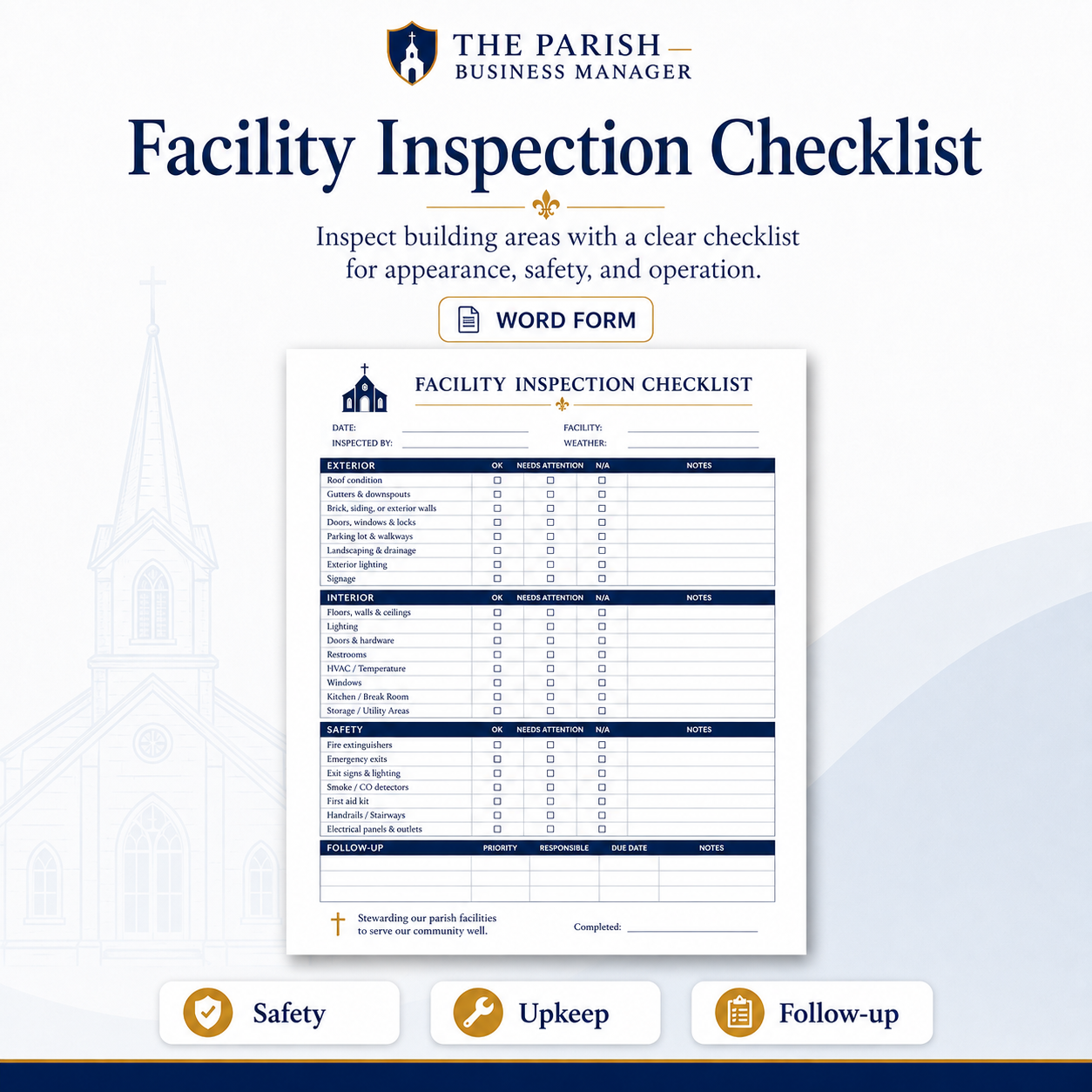 Parish Facilities & Operations Toolkit