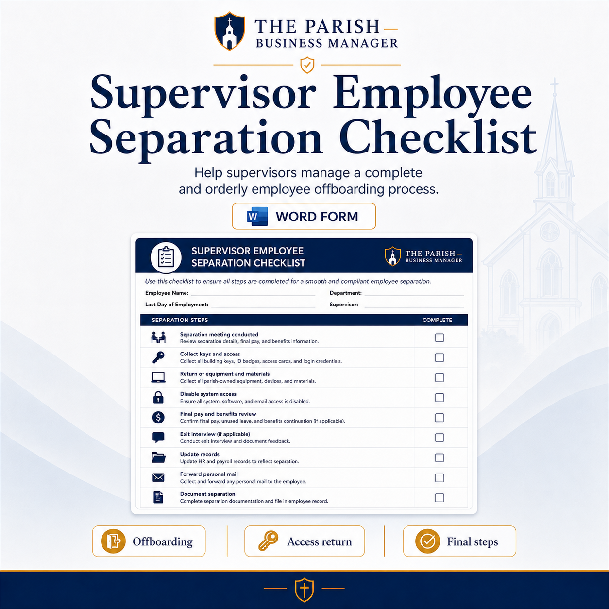Parish Human Resources Toolkit