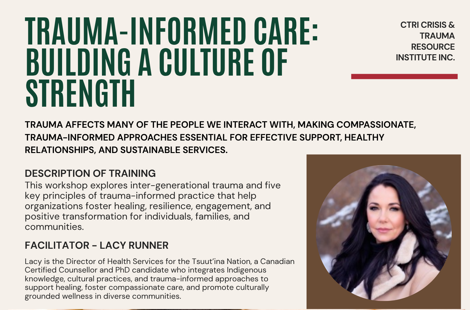 Trauma Informed Care Workshop