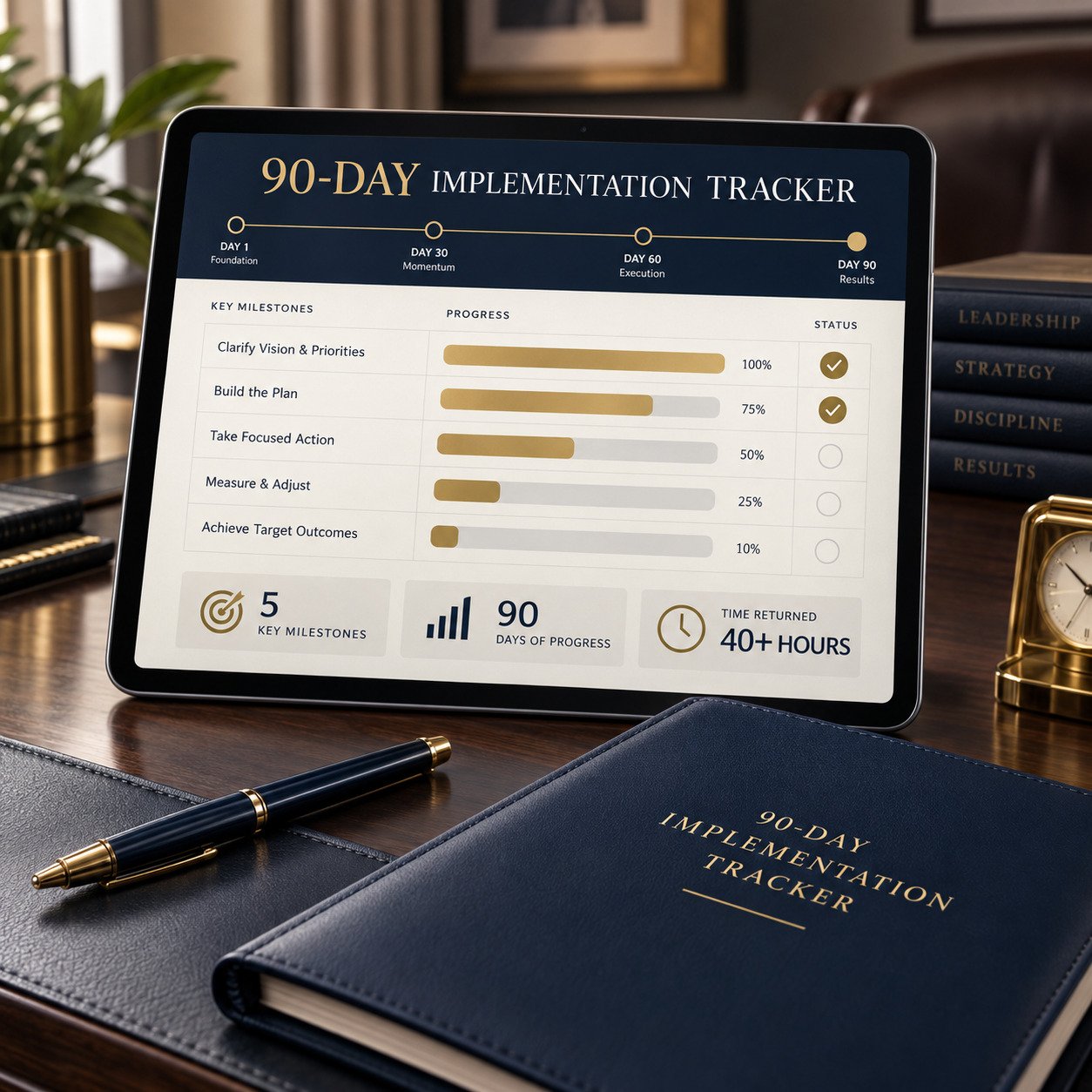 90 Day Implementation Tracker