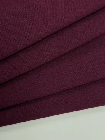 Italian PONTE KNIT IN BURGUNDY