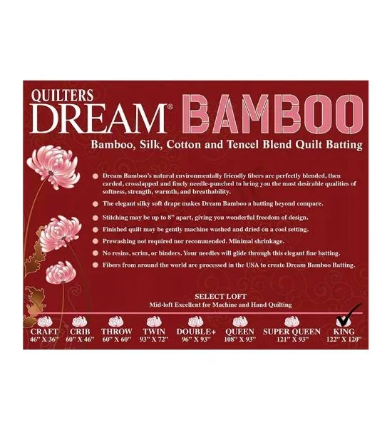 Quilter's Dream BAMBOO BATTING