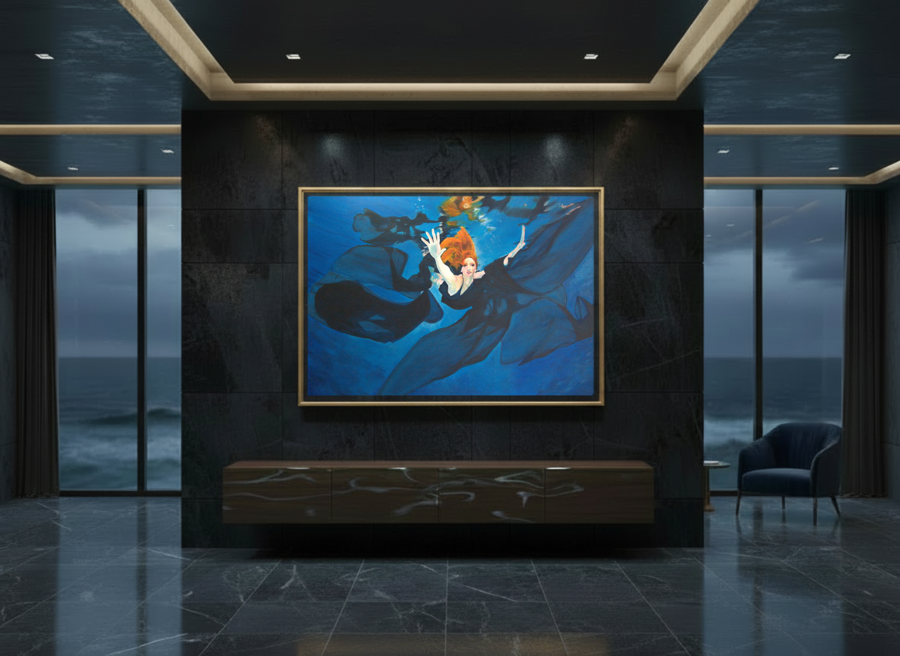 Escape Under Blue
