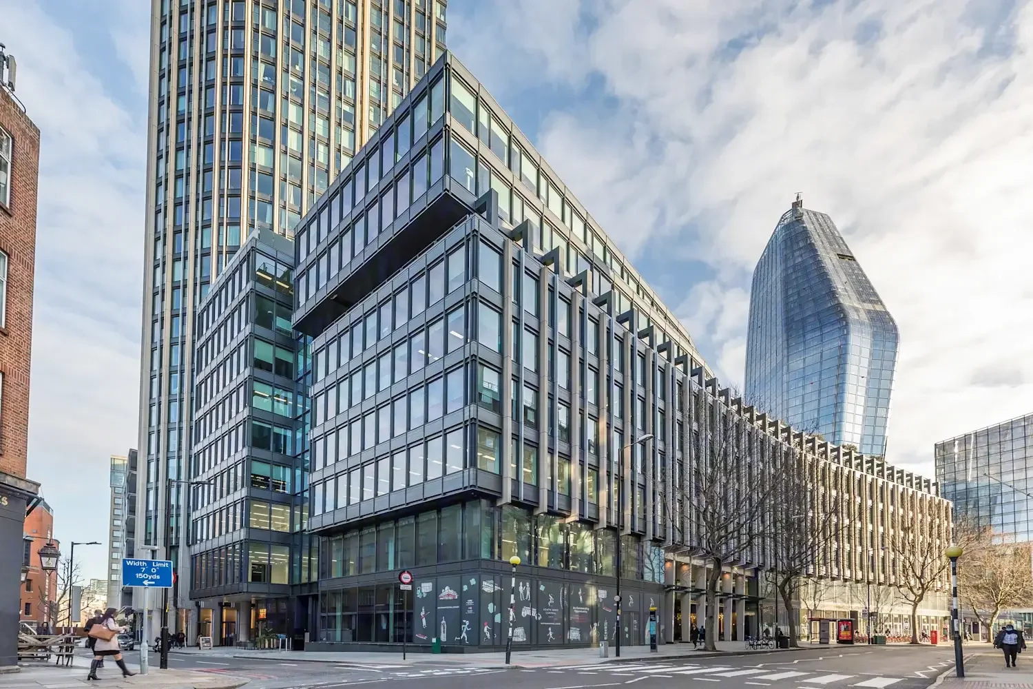 Mixed-use office development in London