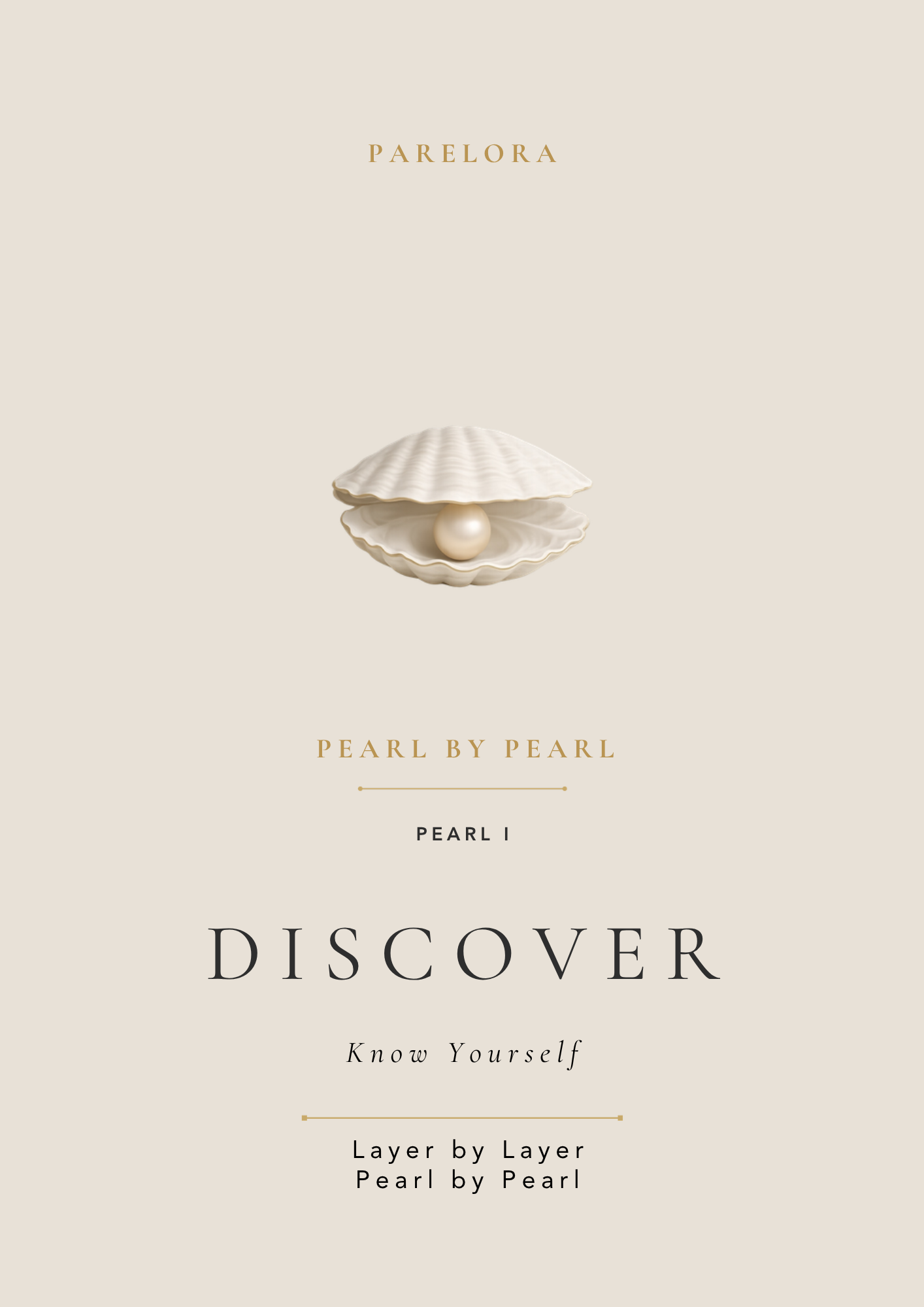 Parelora Pearl I Discover journal for self-discovery and recognising patterns of self-abandonment.
