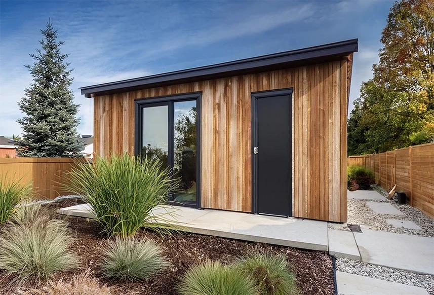 Small modern wooden ADU at a value-added price.