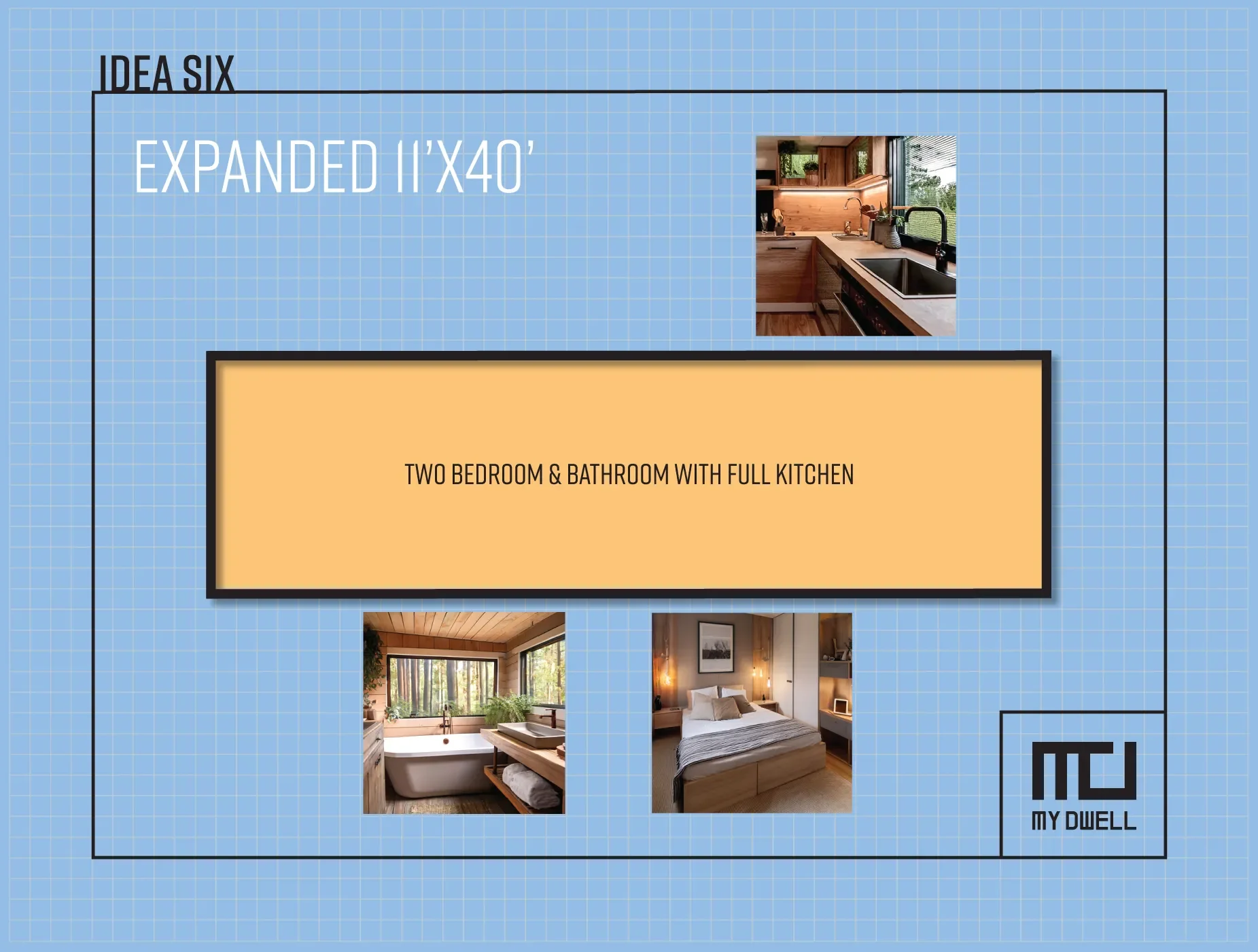 Design idea for an affordable ADU dwelling.