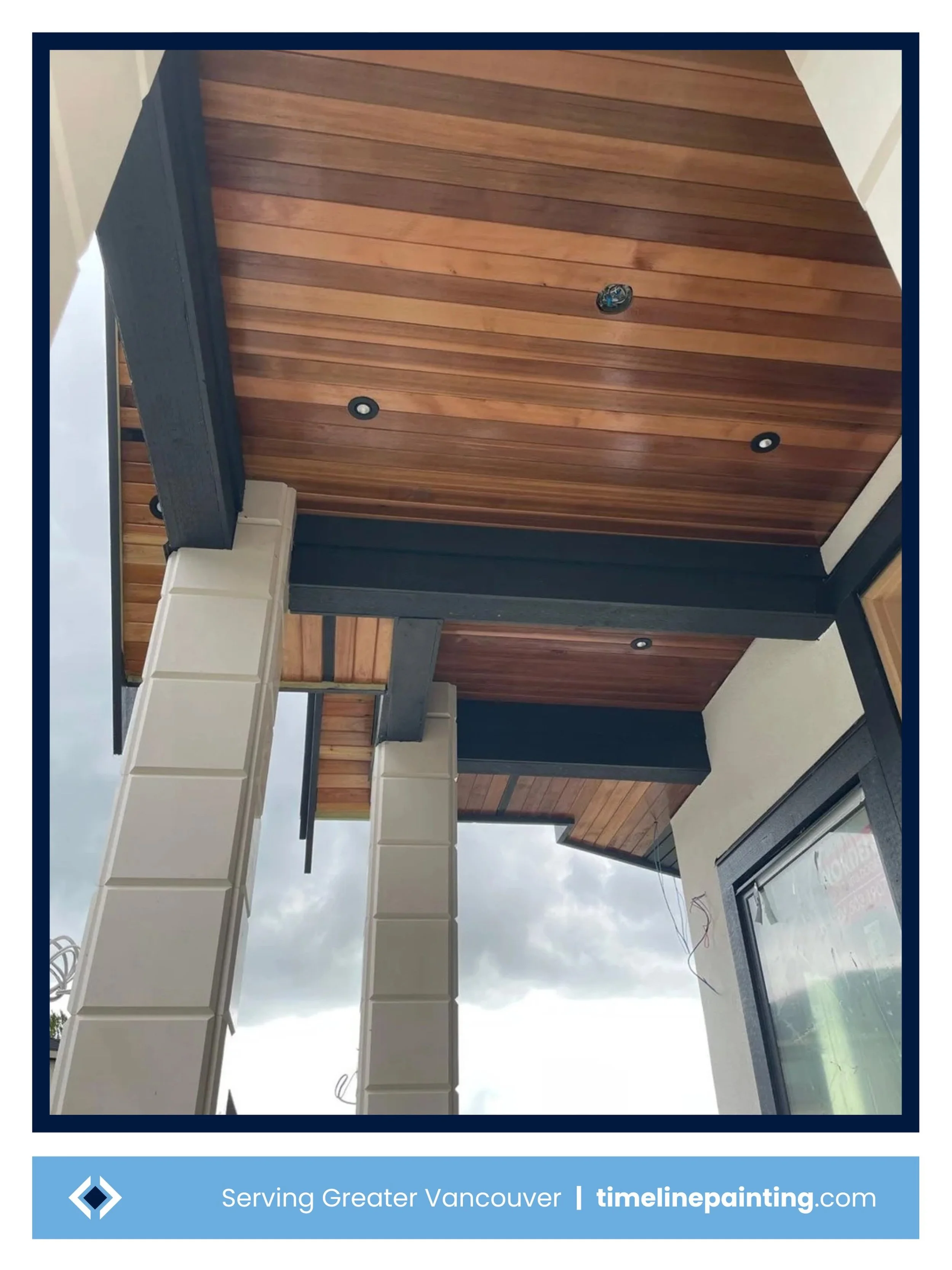 Every surface gets the same level of care, from the walls you see every day to the ceilings overhead.