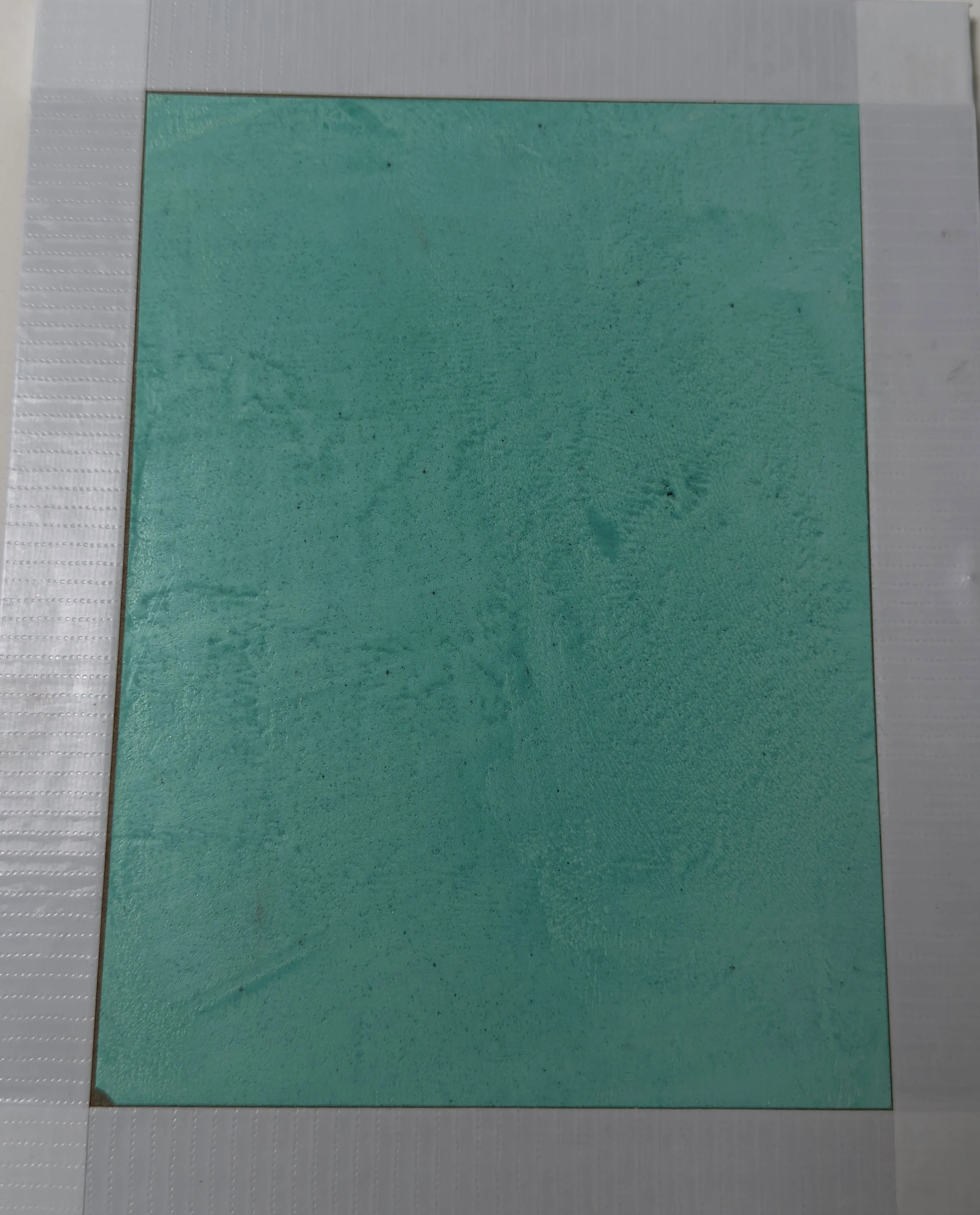 Jade Mist physical Venetian plaster sample.