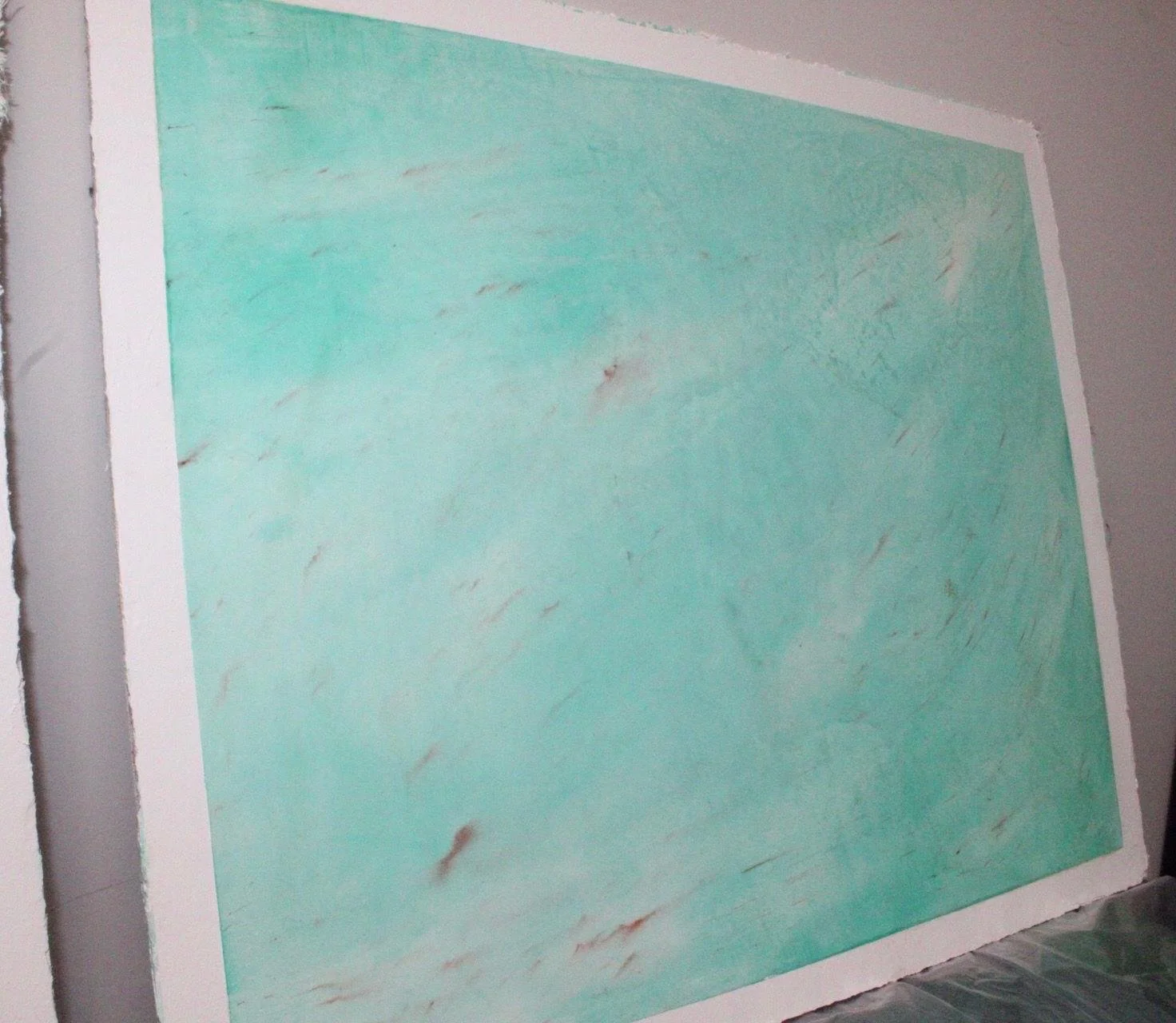 Laguna Turquoise Physical Venetian plaster sample.jpeg