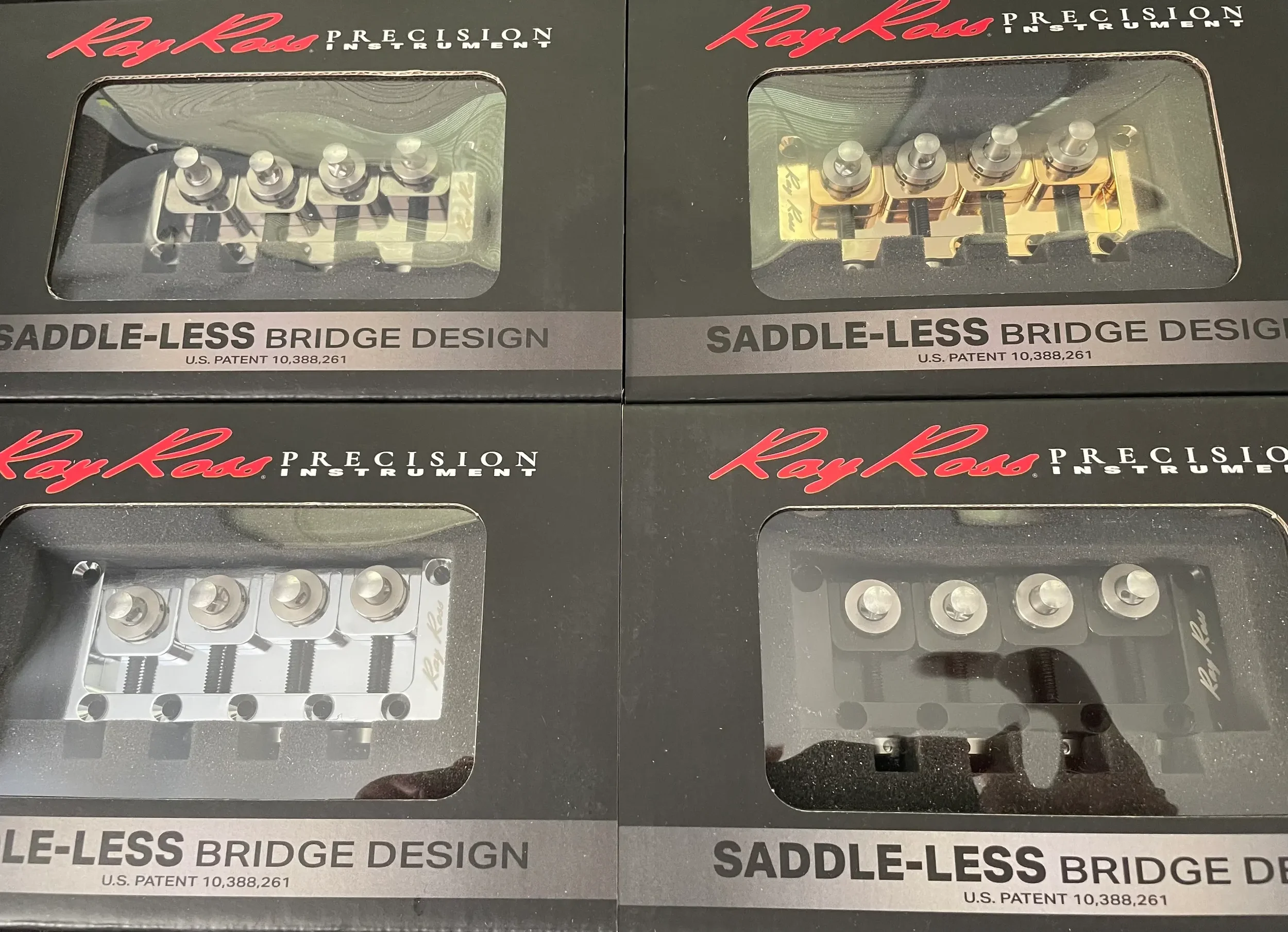 Ray Ross Import 4 string bass bridge