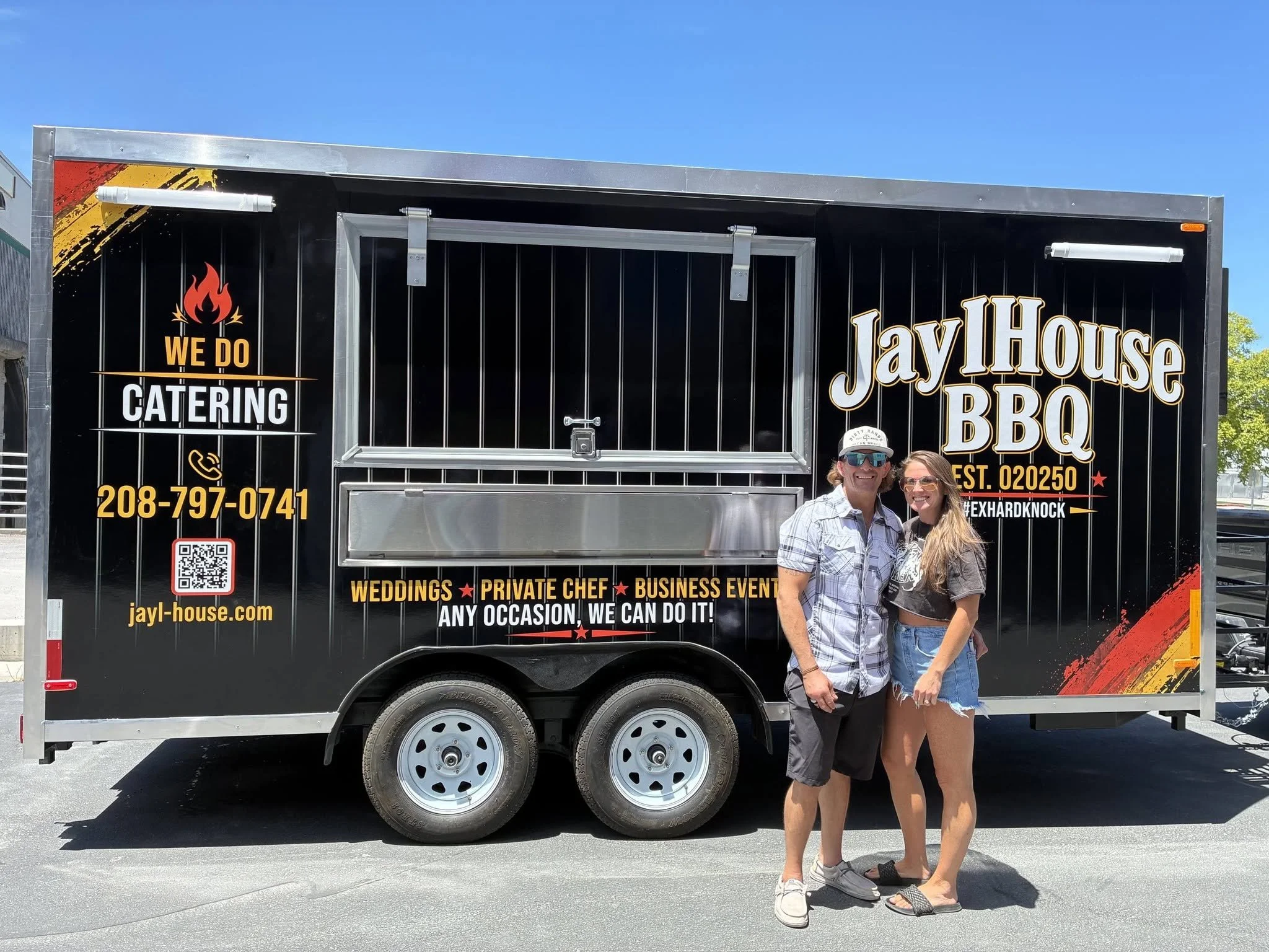 JaylHouse BBQ Owners Pat & Ashley