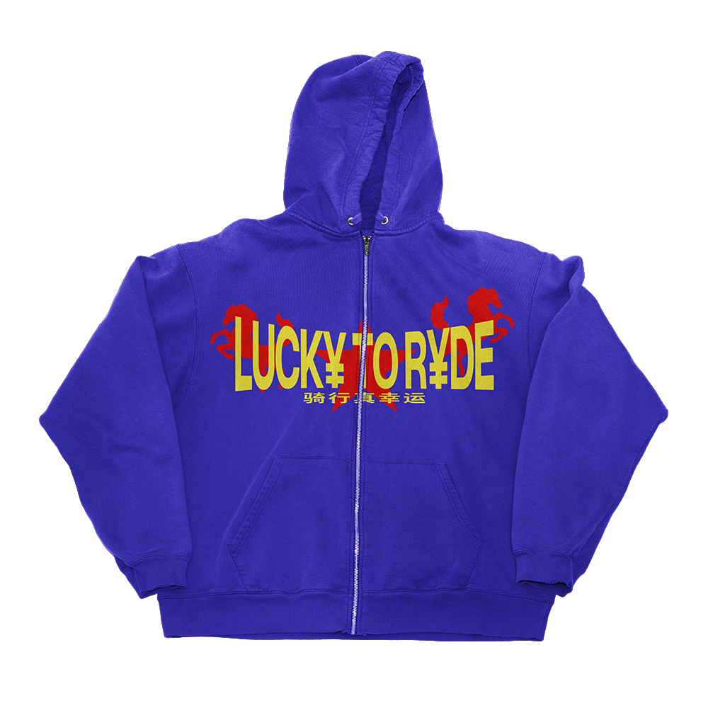 LUCKY TO RIDE - ZIP