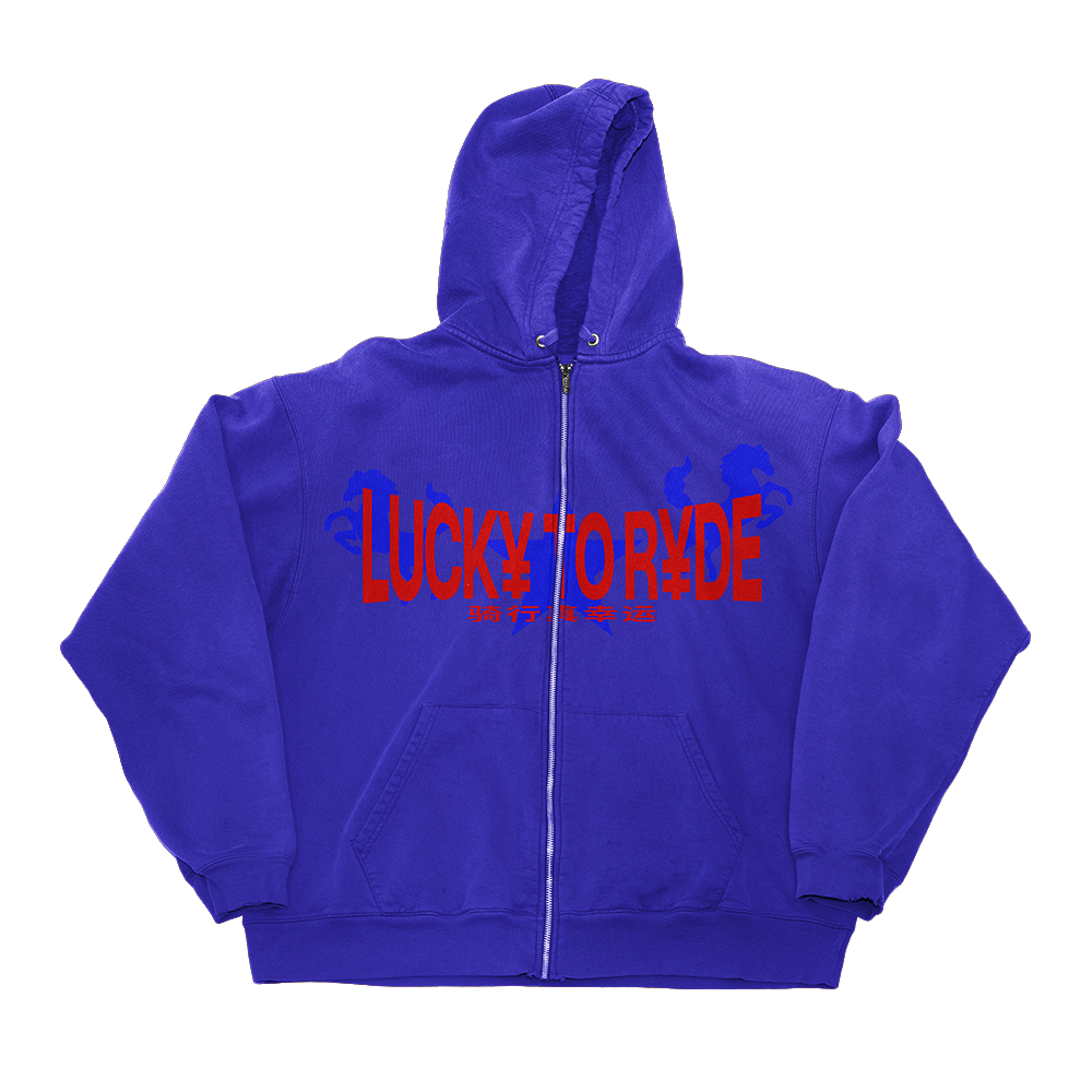 LUCKY TO RIDE - ZIP