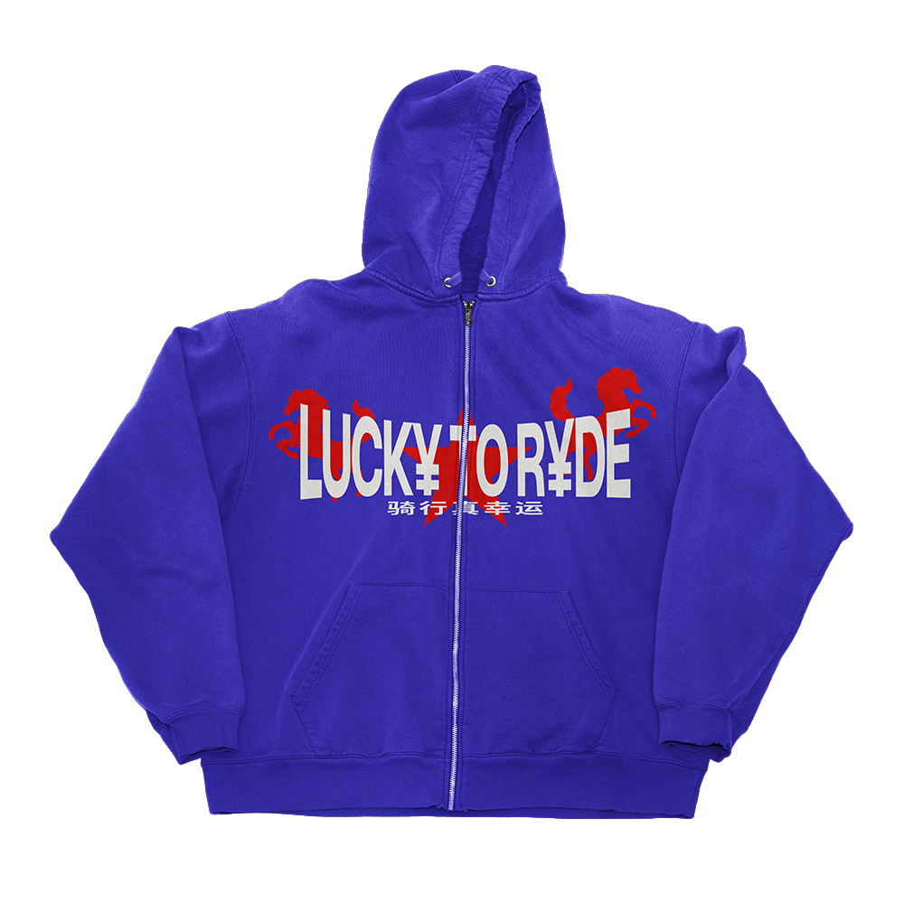 LUCKY TO RIDE - ZIP