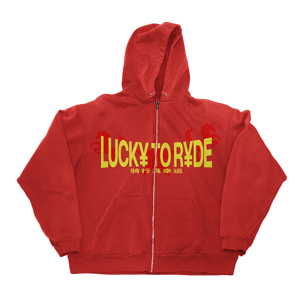 LUCKY TO RIDE - ZIP
